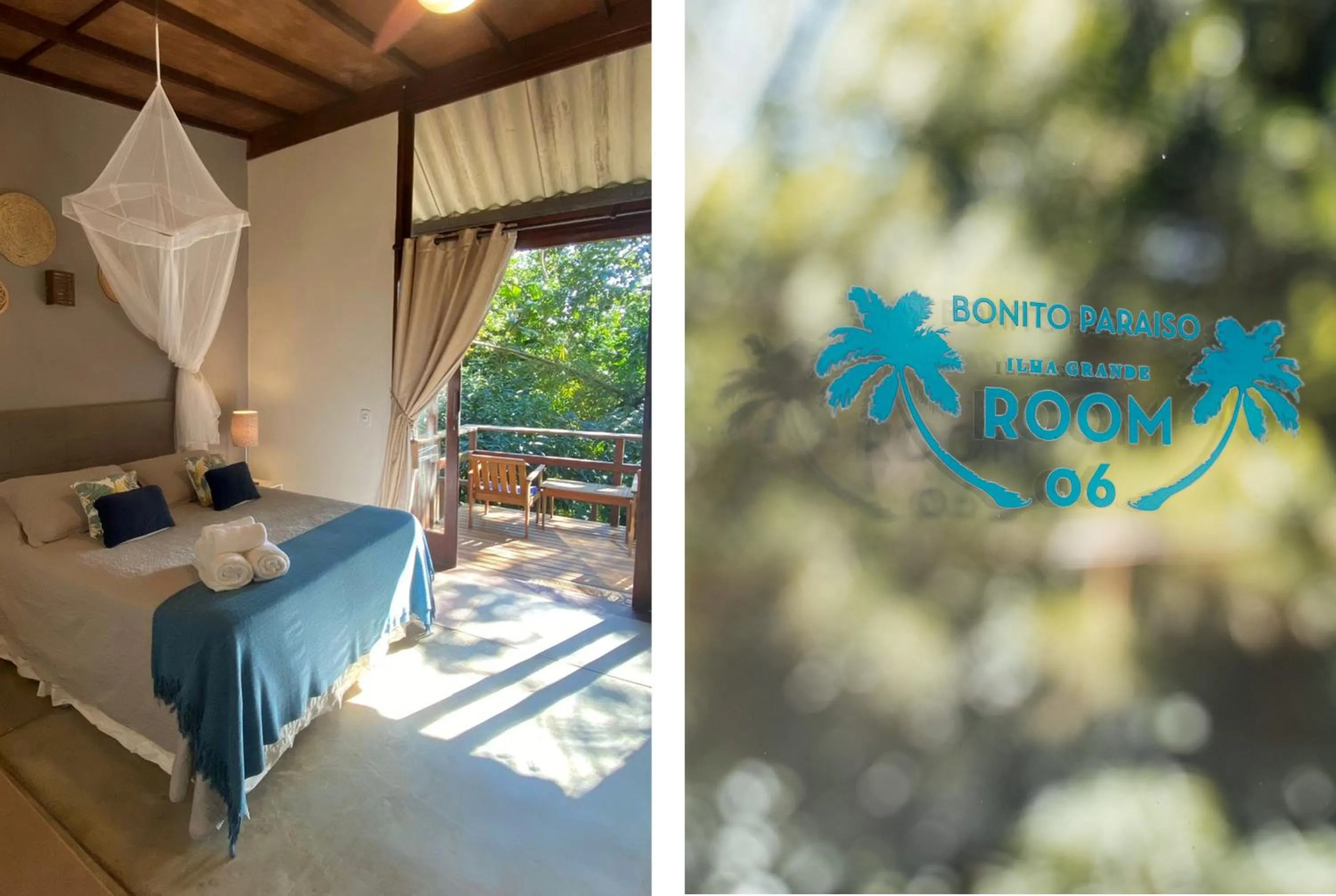 Bedroom, Bed in Bonito Paraiso Ilha Grande