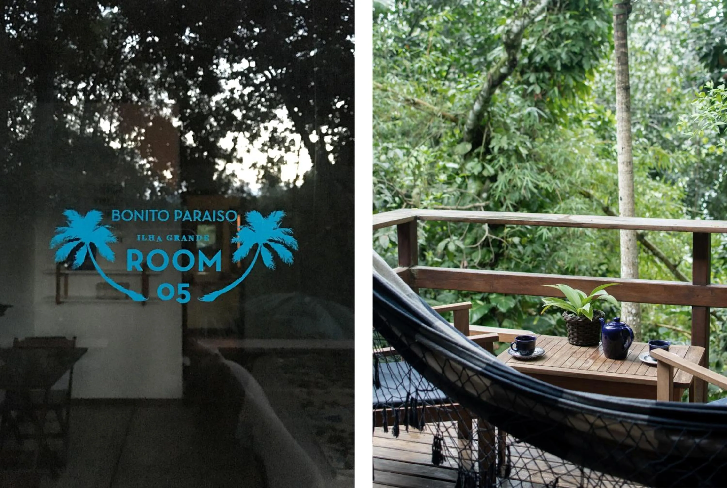 Balcony/Terrace in Bonito Paraiso Ilha Grande