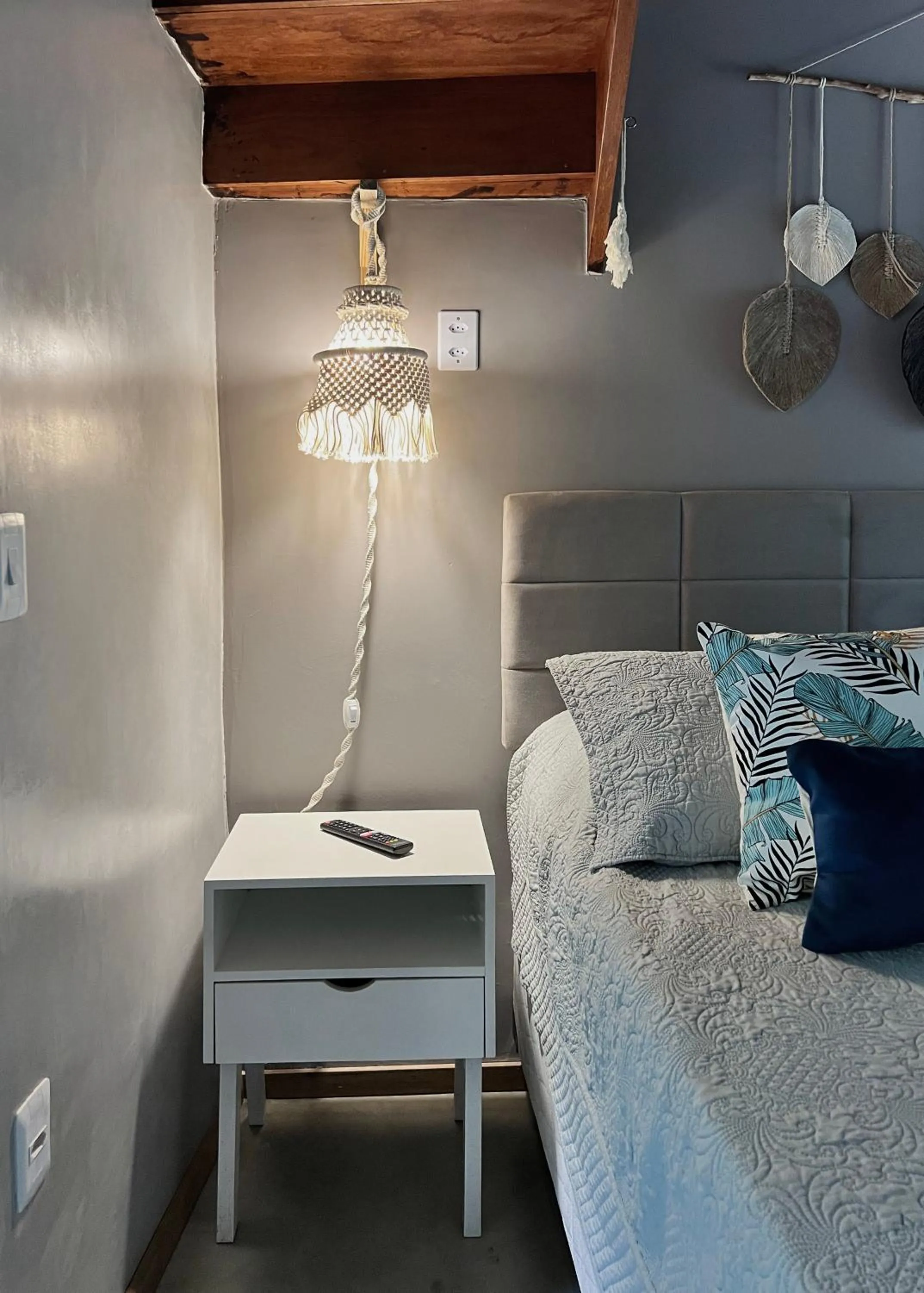 Decorative detail, Bed in Bonito Paraiso Ilha Grande