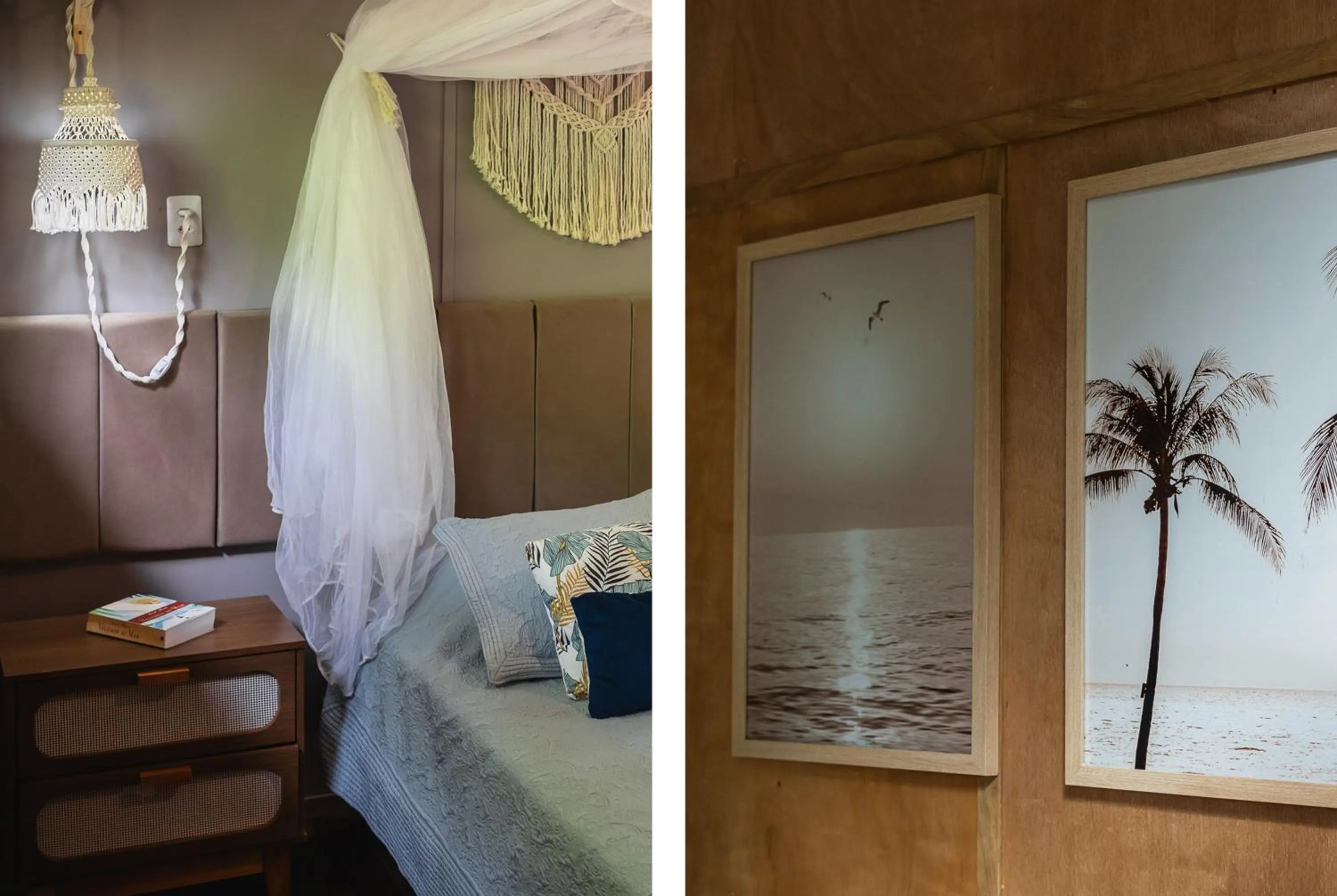 Bed in Bonito Paraiso Ilha Grande