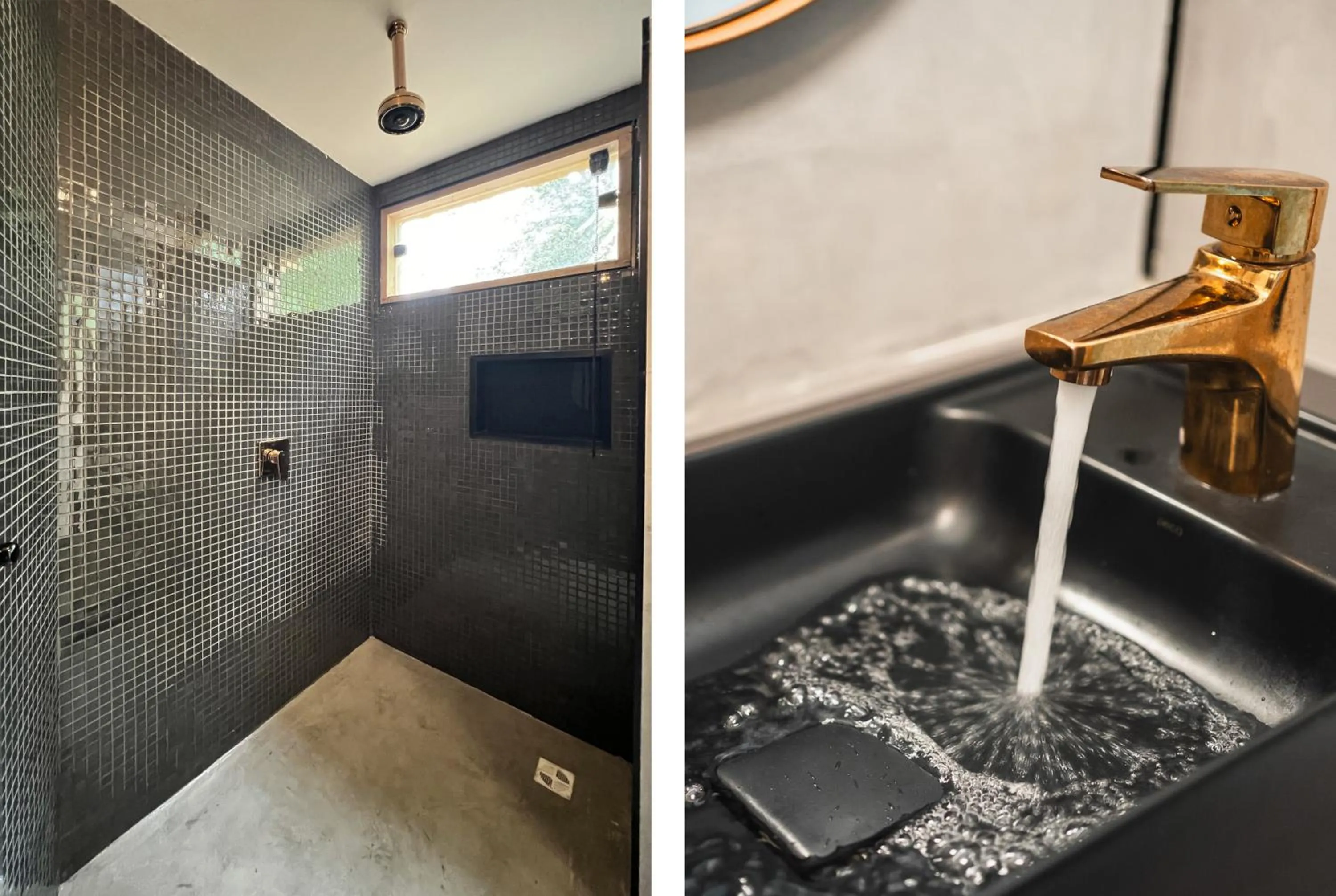 Shower in Bonito Paraiso Ilha Grande