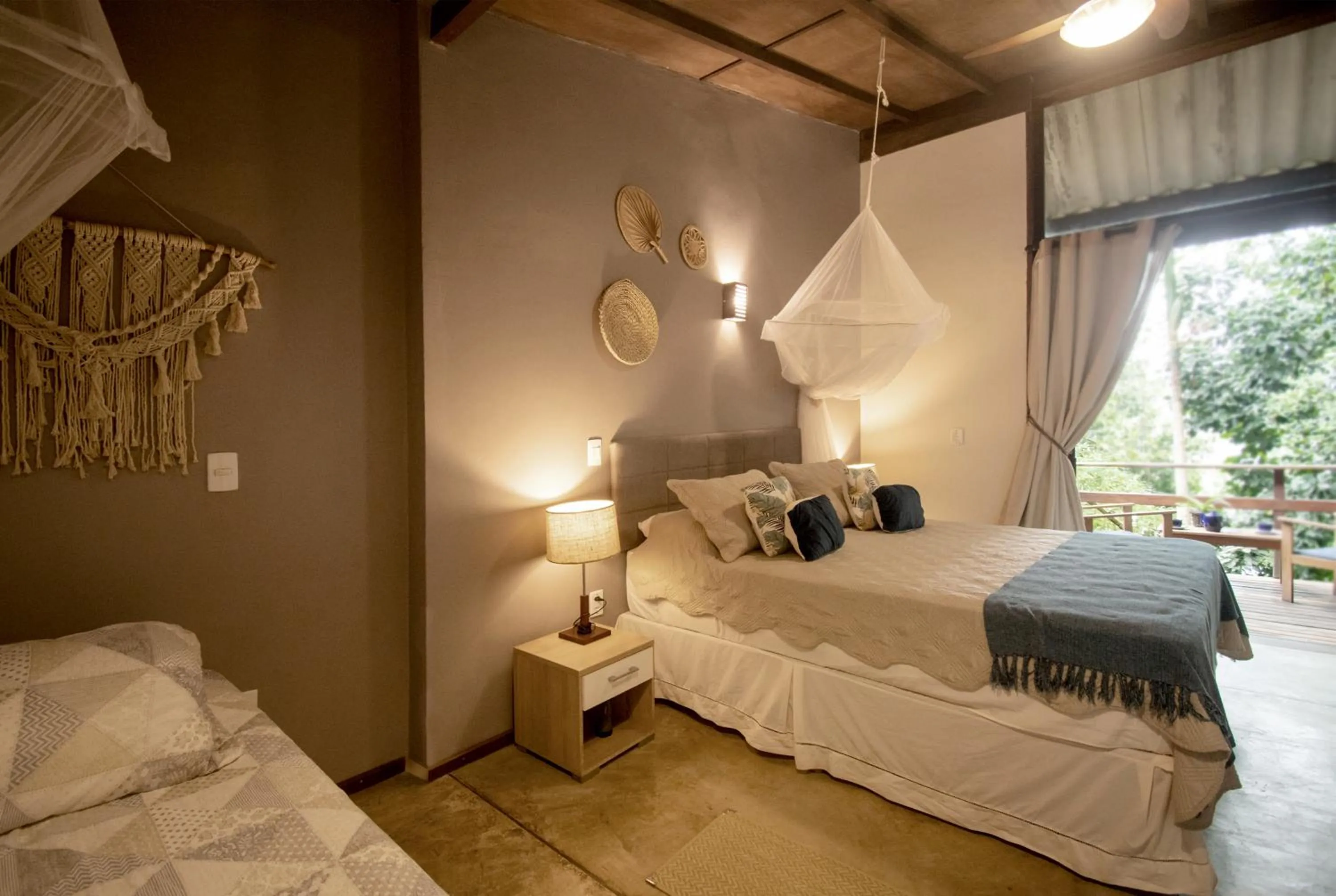 Photo of the whole room, Bed in Bonito Paraiso Ilha Grande