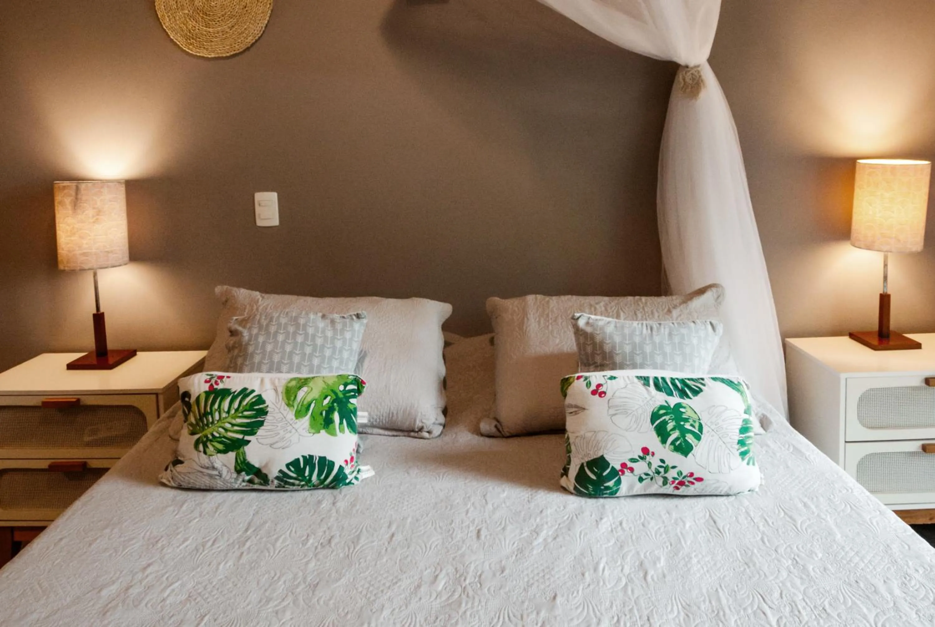 Bed in Bonito Paraiso Ilha Grande