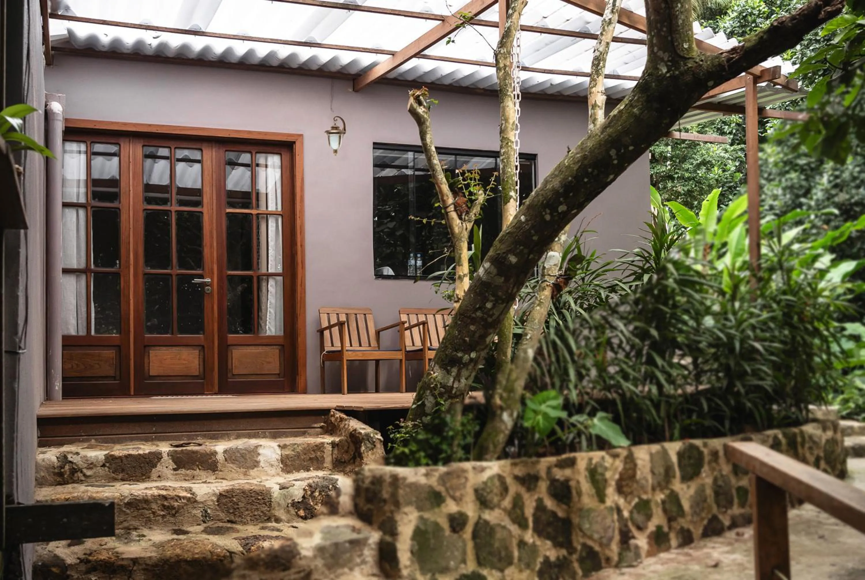 Balcony/Terrace in Bonito Paraiso Ilha Grande