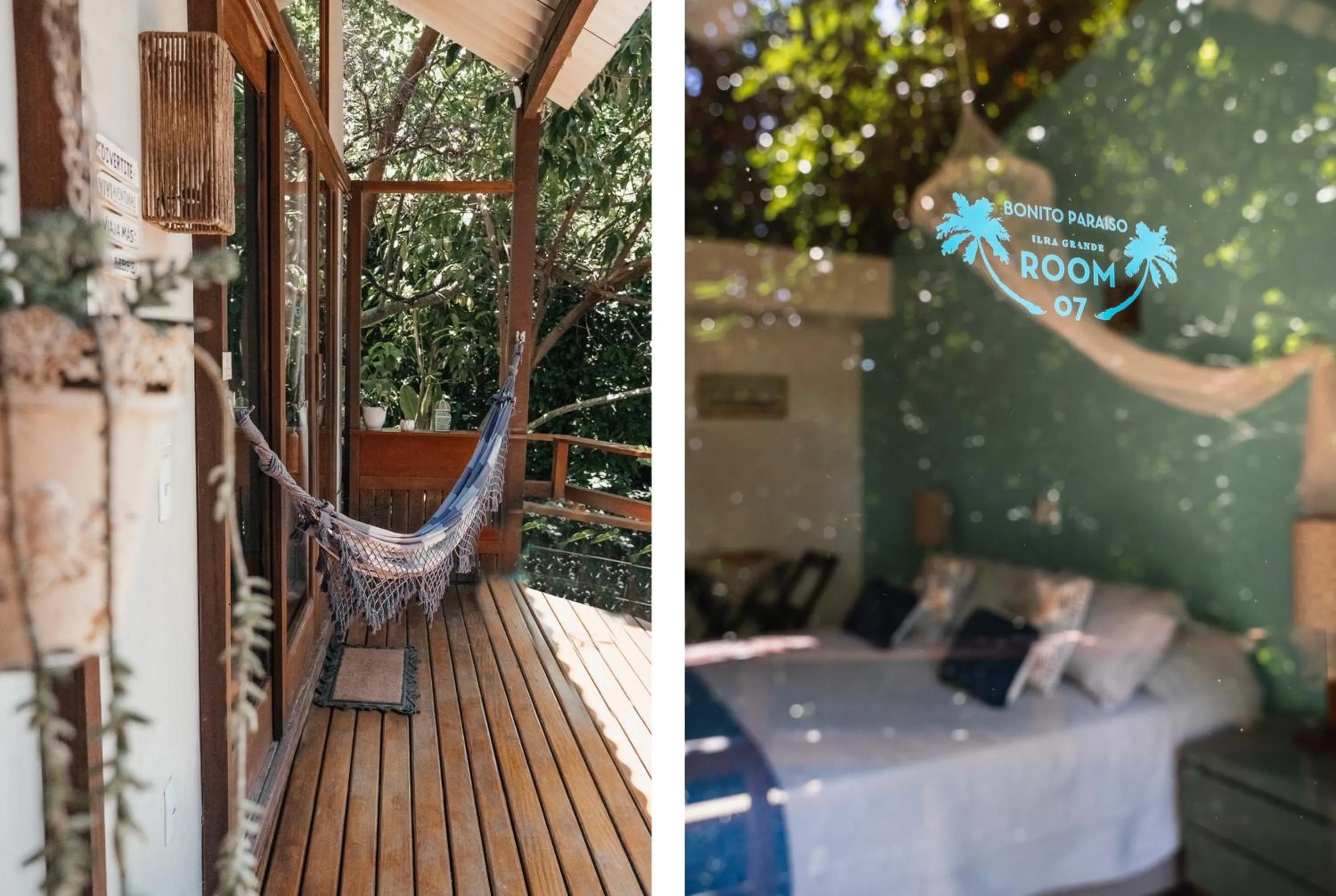 Balcony/Terrace in Bonito Paraiso Ilha Grande