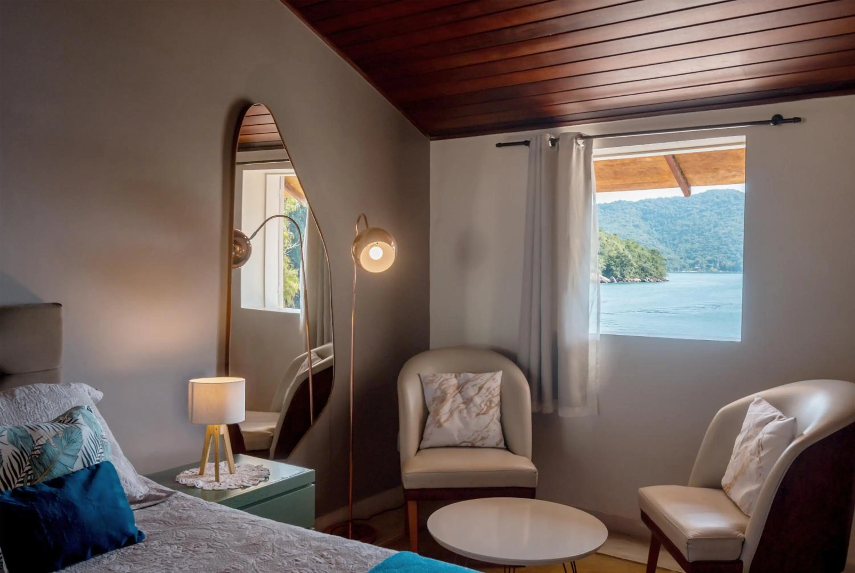 Bedroom in Bonito Paraiso Ilha Grande