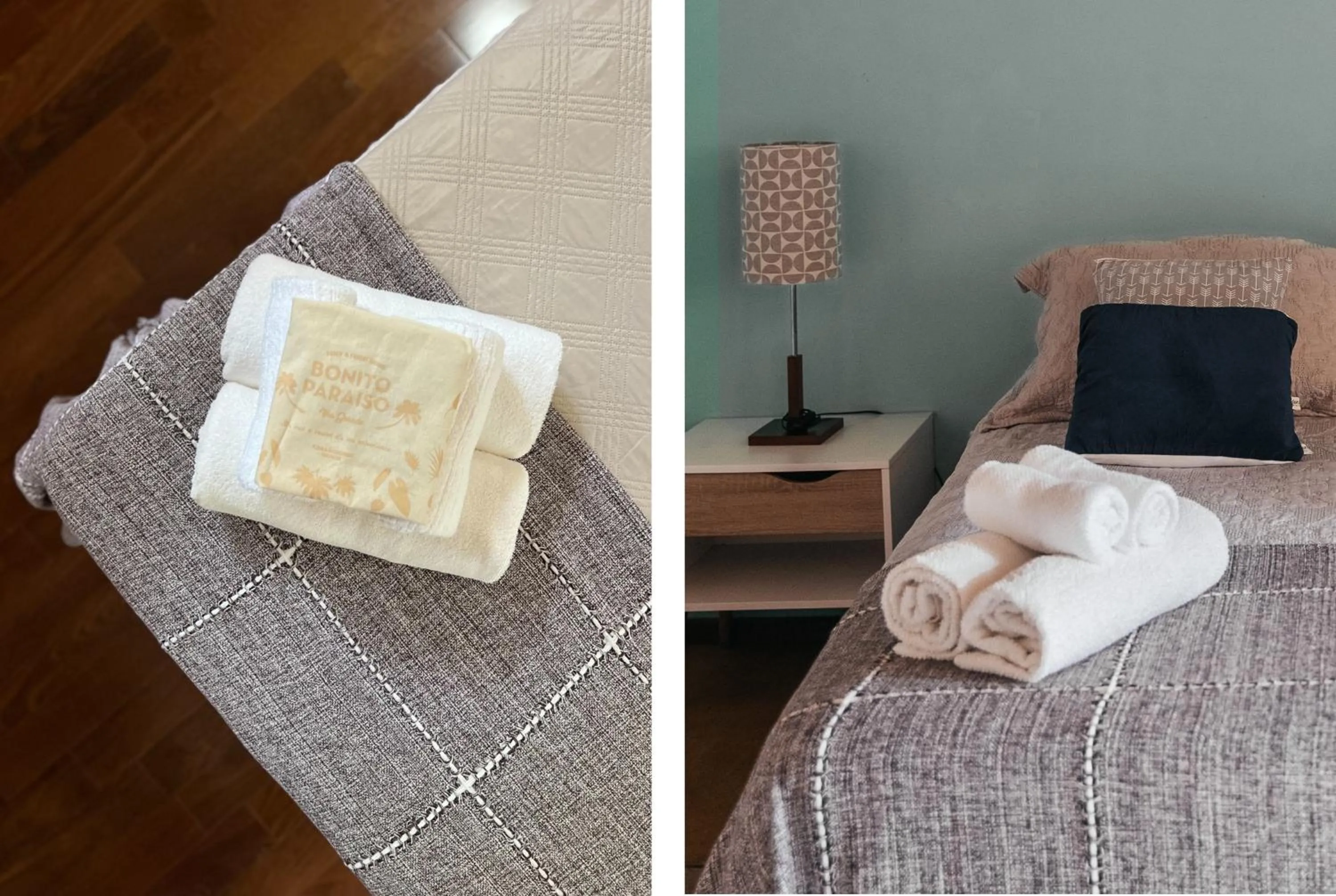 Bed in Bonito Paraiso Ilha Grande