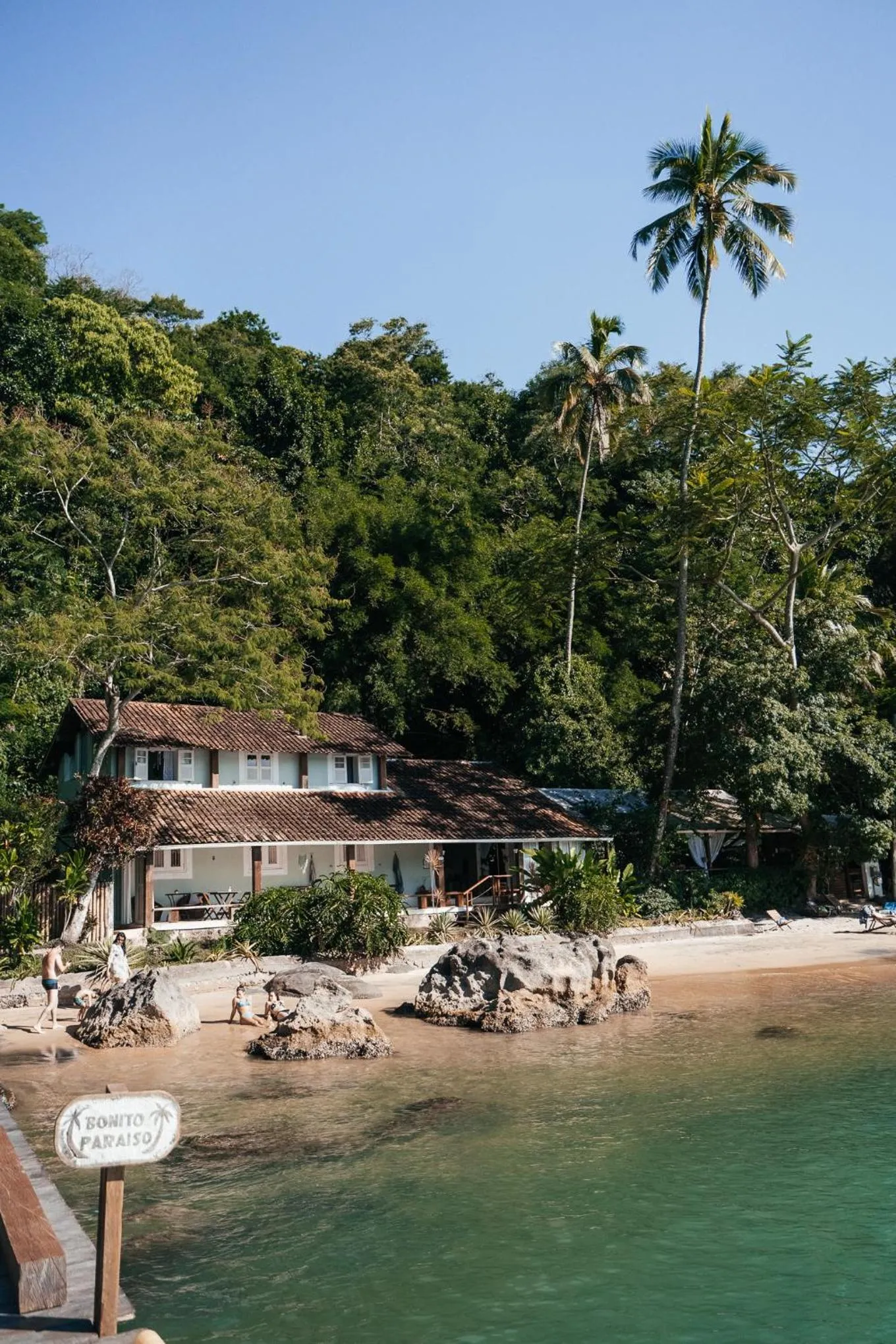 Facade/entrance in Bonito Paraiso Ilha Grande