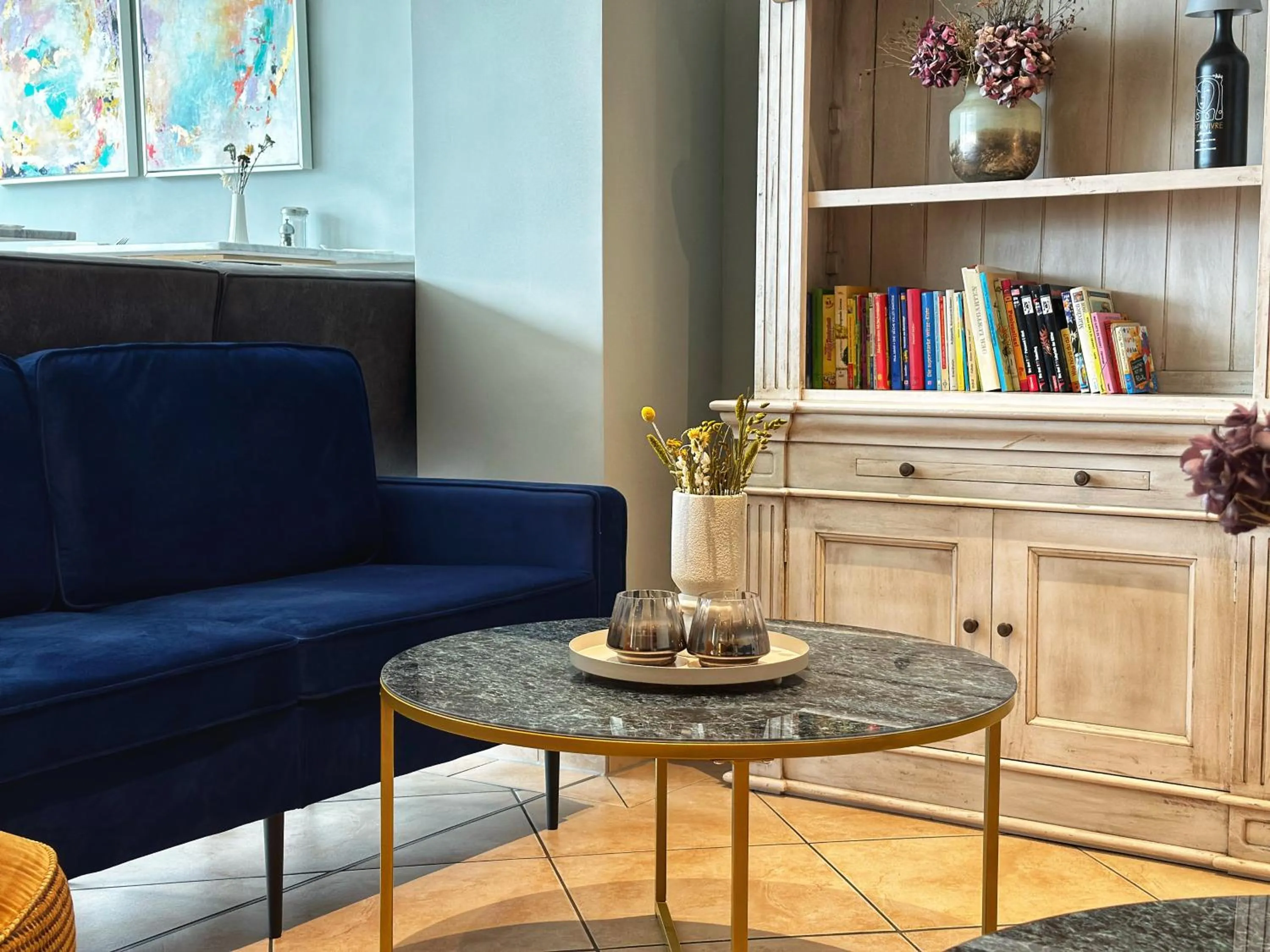 Living room in Seespitz Gästehaus