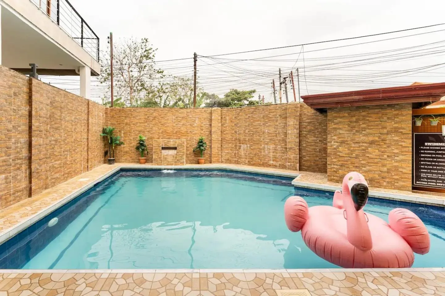 Swimming pool in Laciaville Resort and Hotel