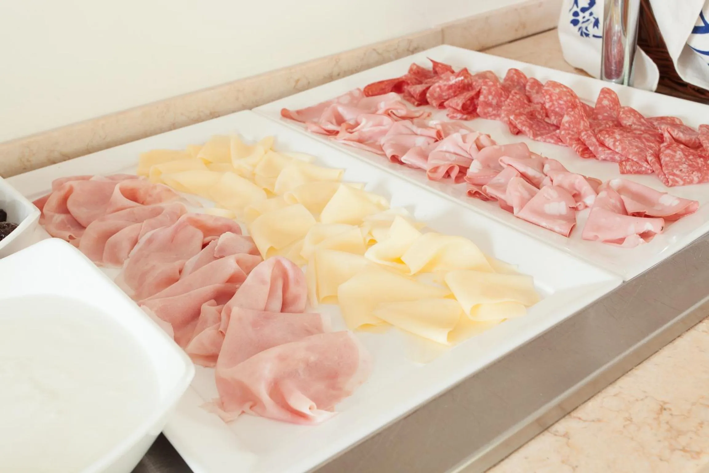 Food close-up in Hotel De La Ville