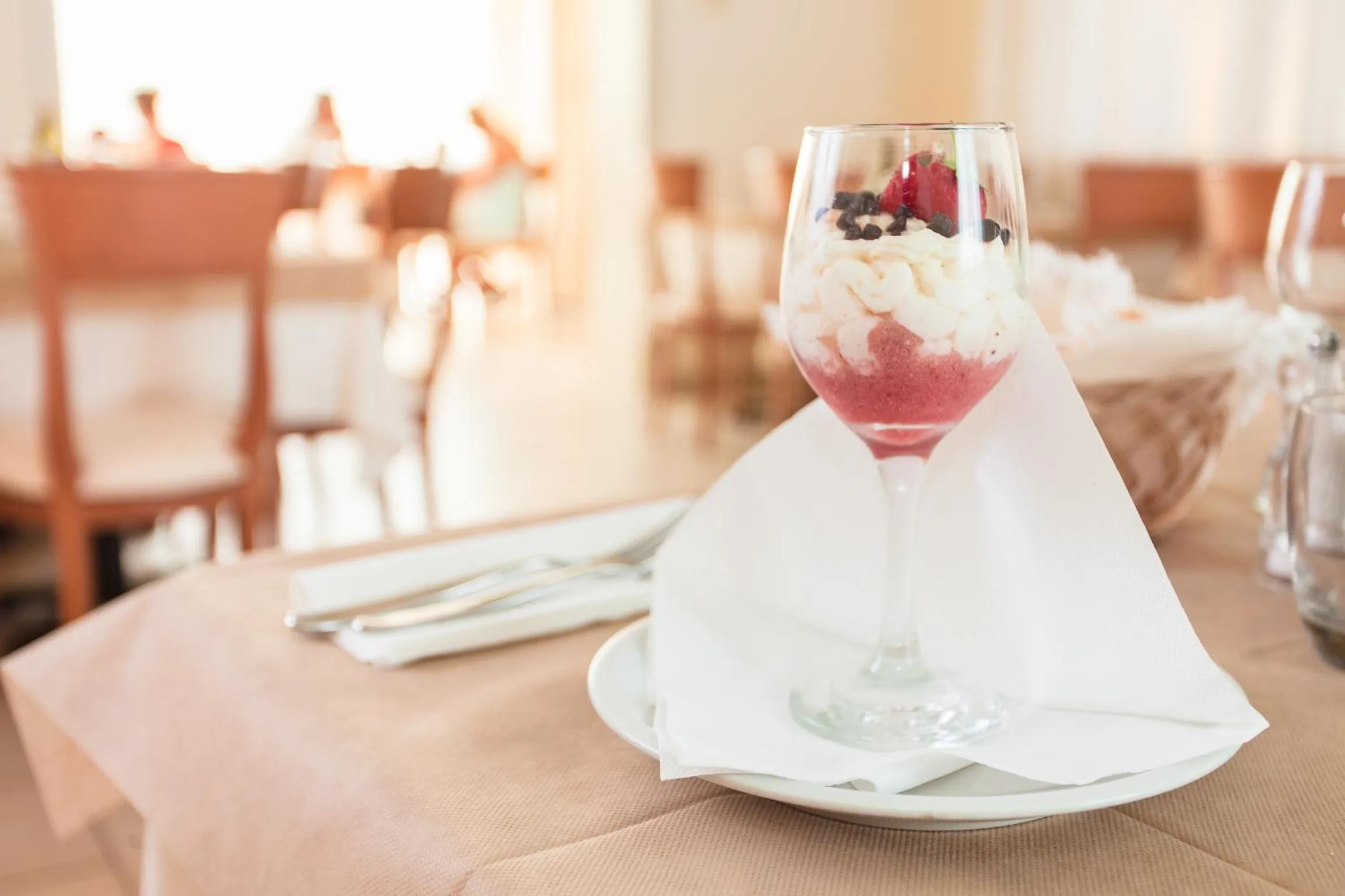 Food close-up in Hotel De La Ville