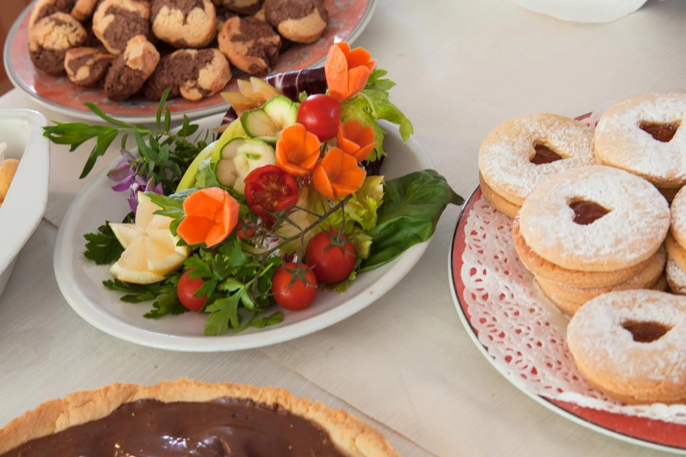 Food close-up in Hotel De La Ville
