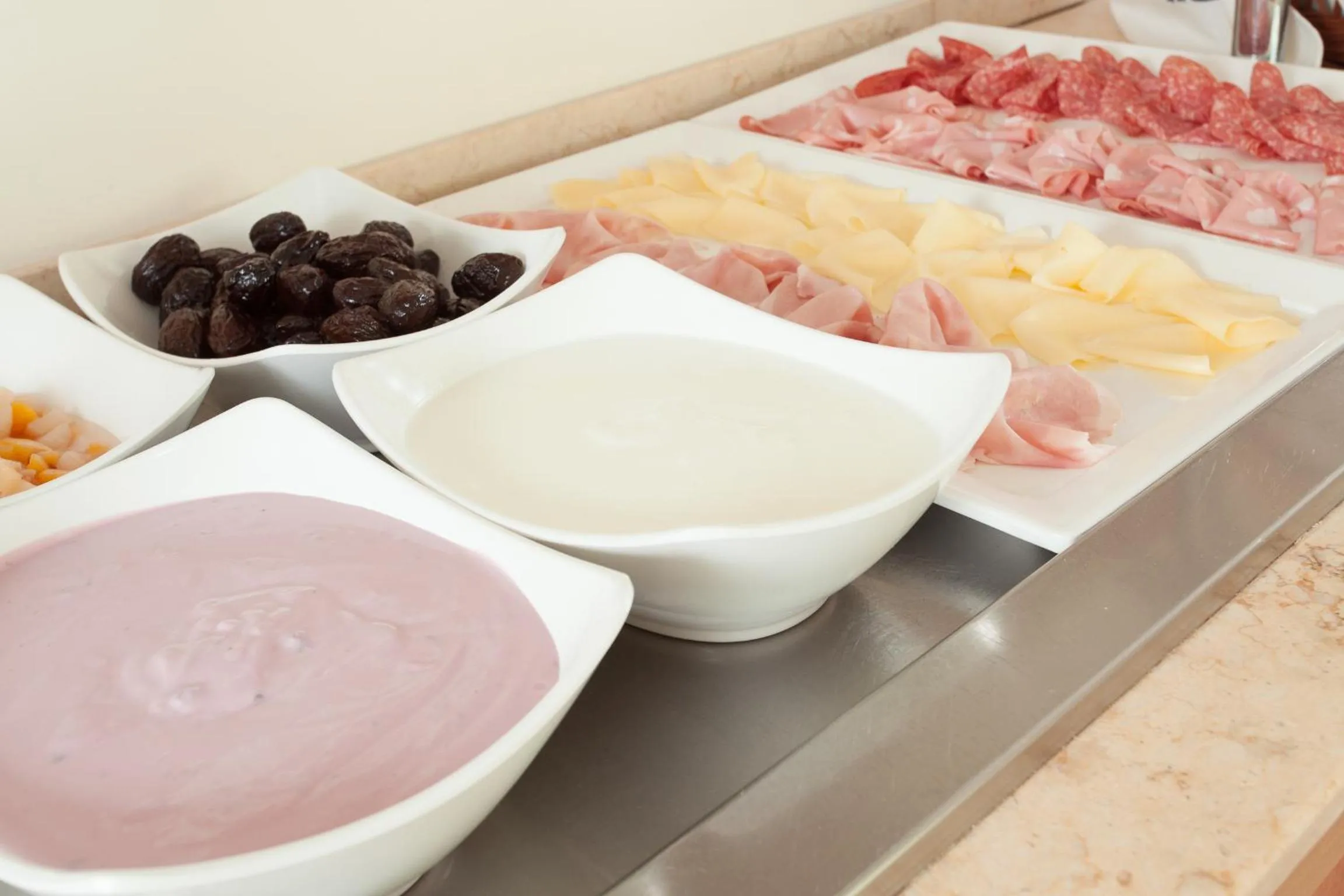 Food close-up in Hotel De La Ville