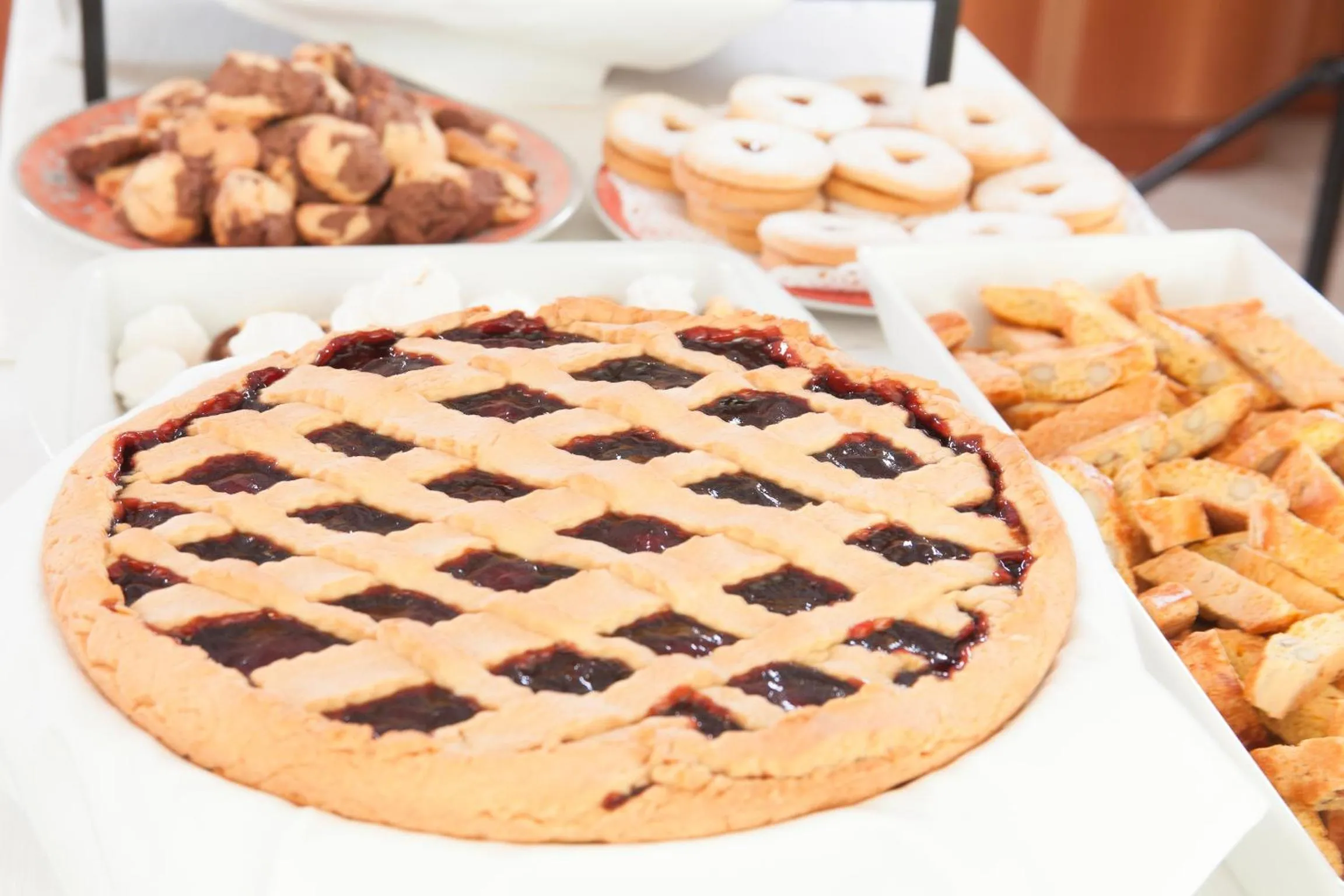 Food close-up in Hotel De La Ville