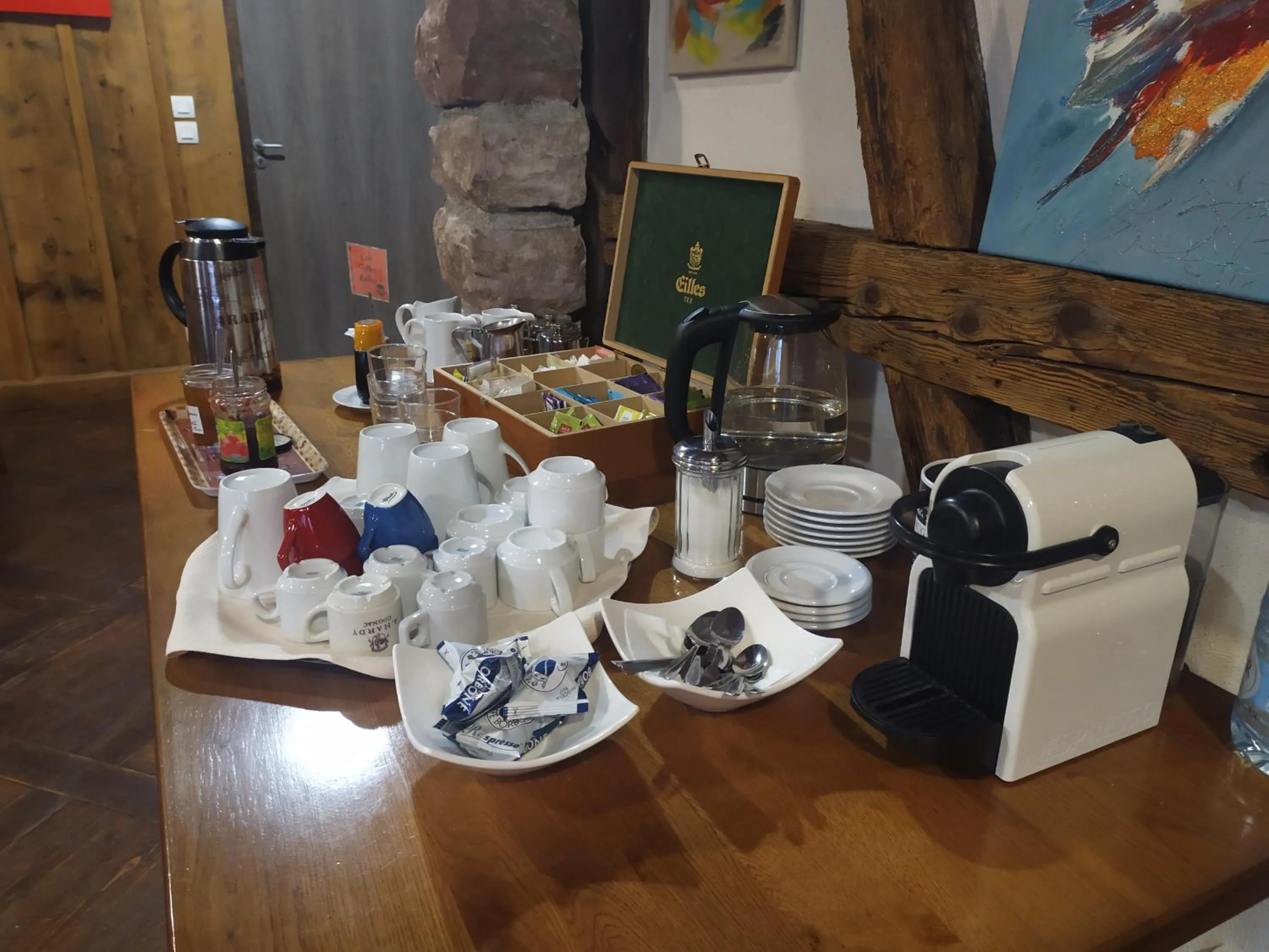 Breakfast in Hotel Relais d'ISSENHEIM Table d'hôtes