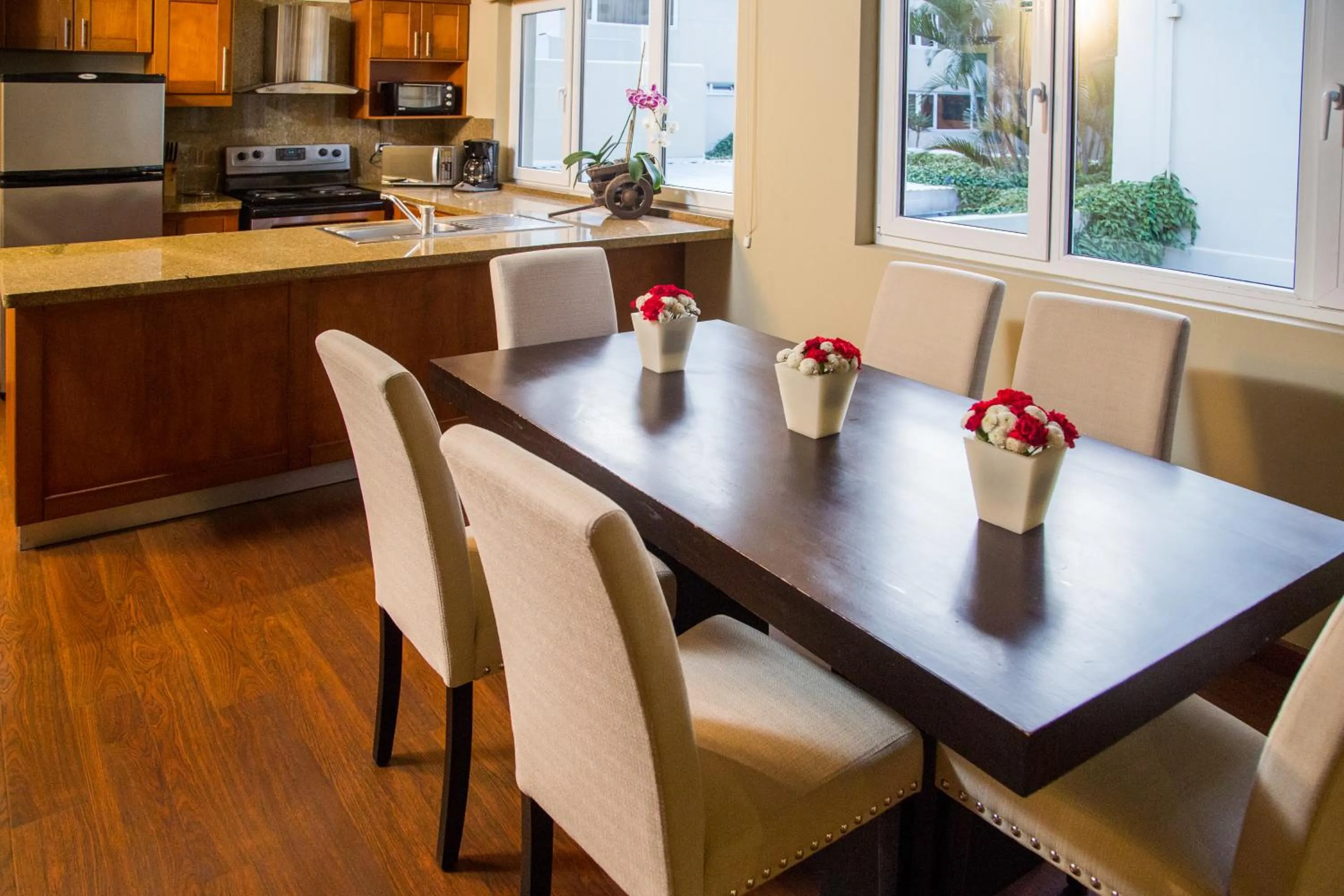 Dining area in Apart-Hotel Casa Serena