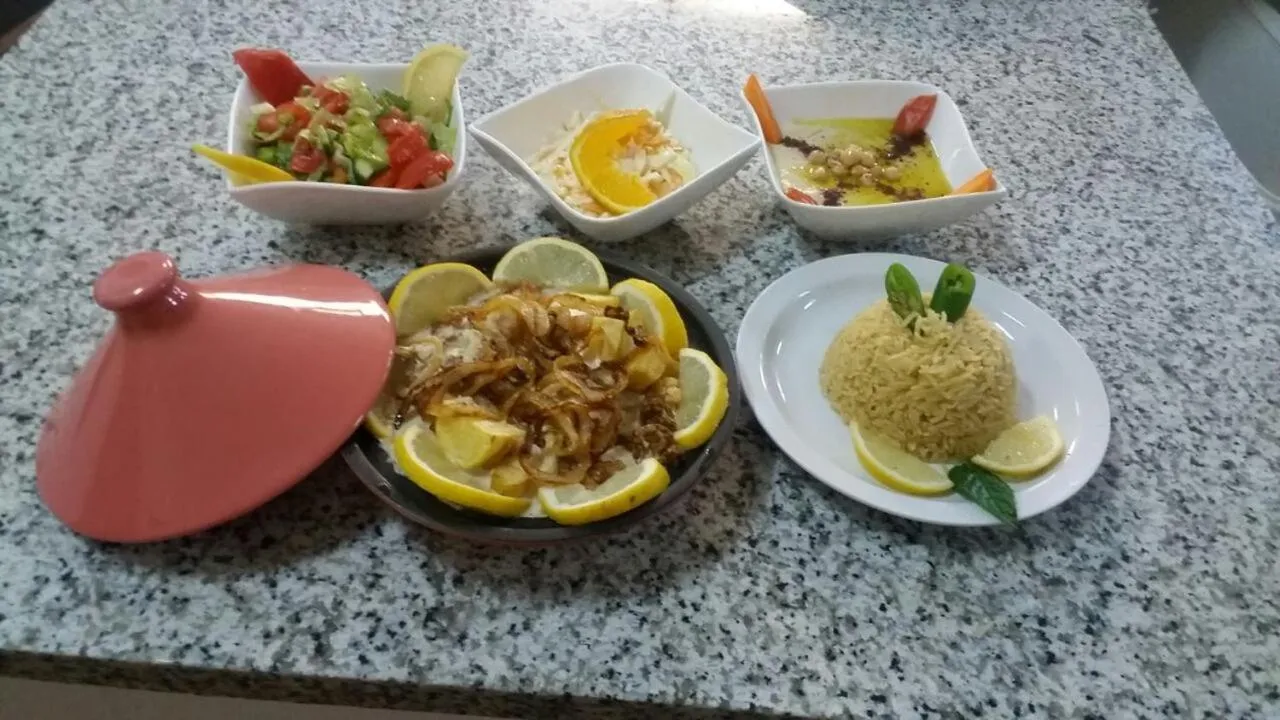 Food in Mariam Hotel