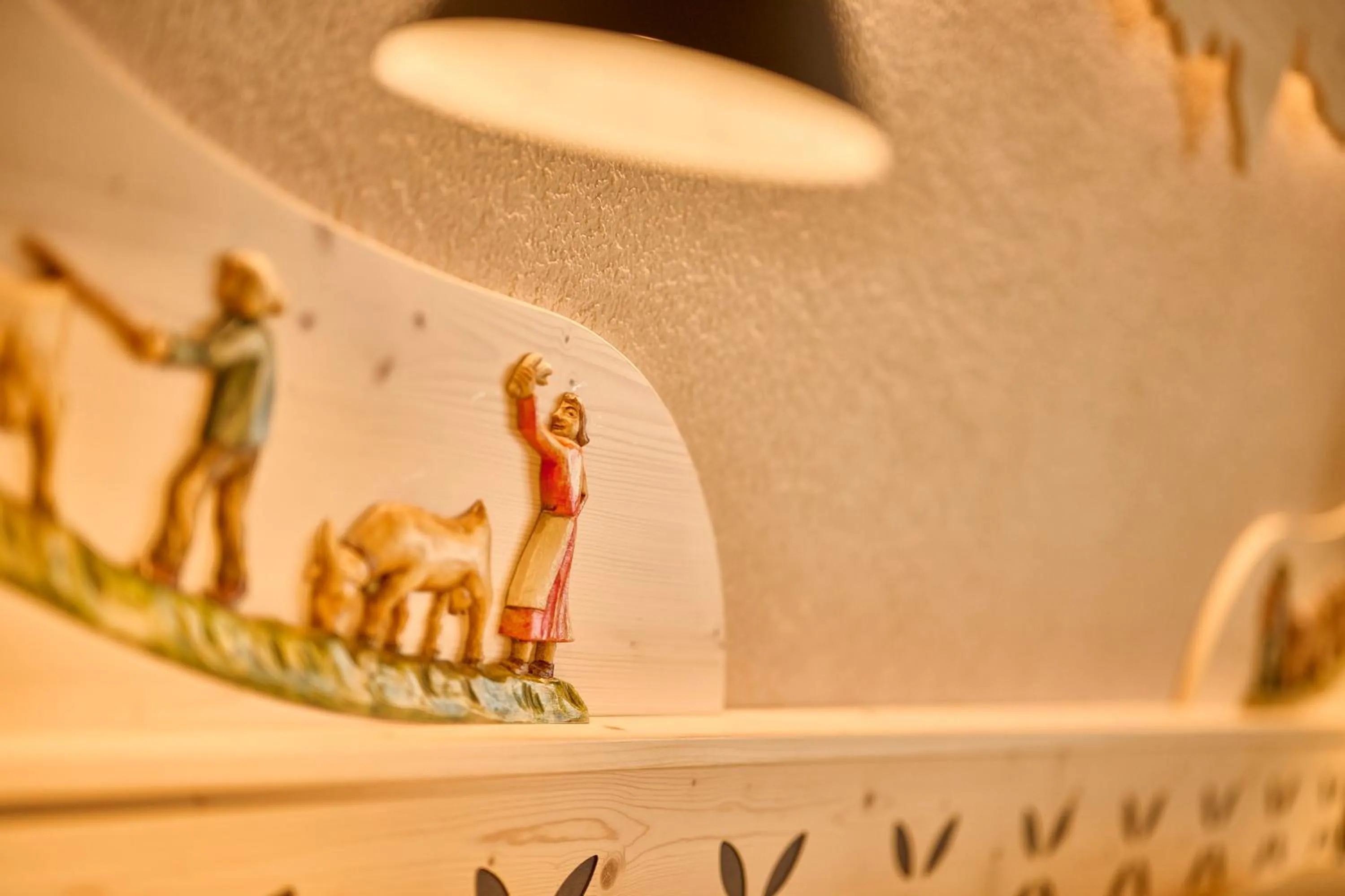 Decorative detail in Hotel Central Wolter - Grindelwald