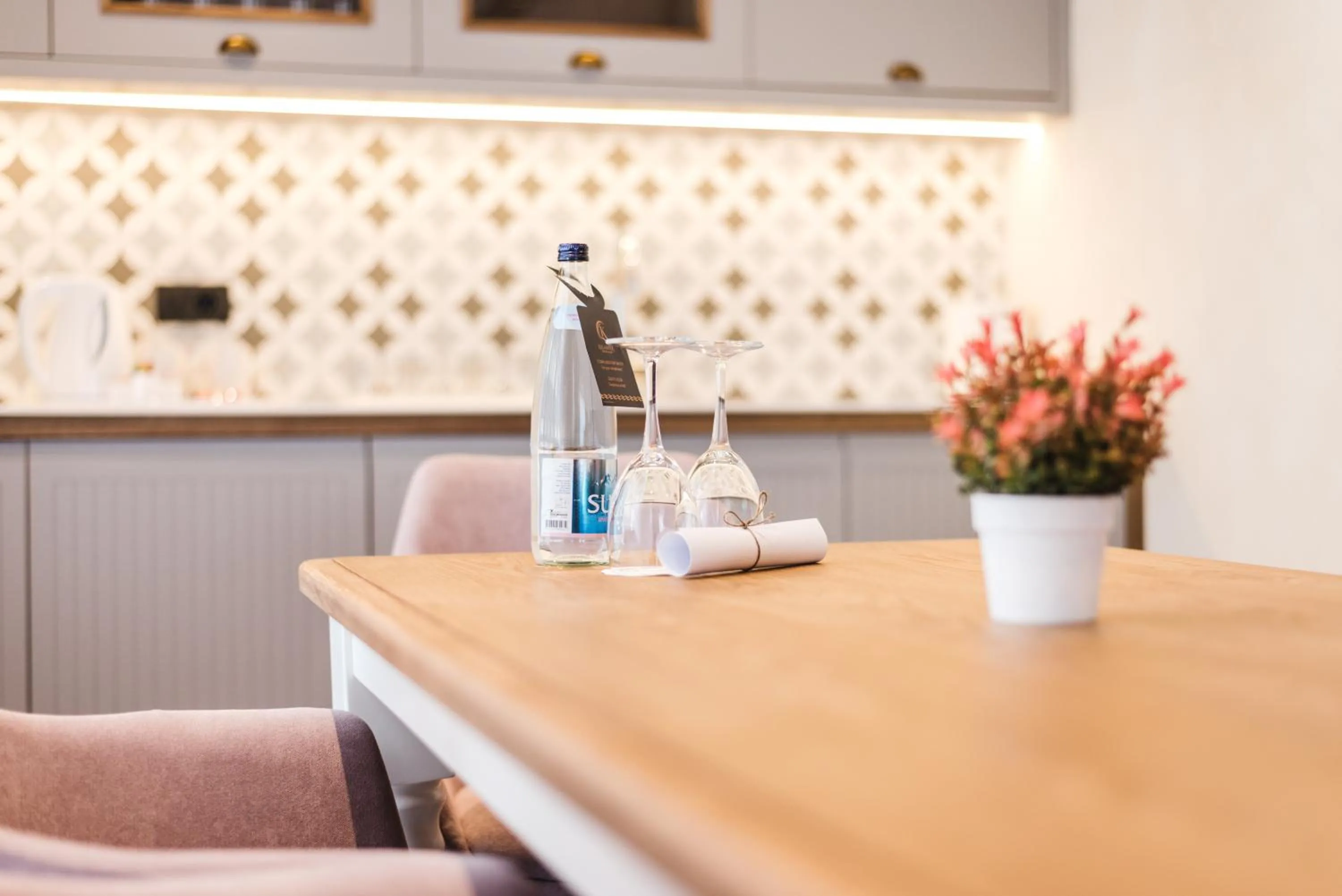 Kitchen or kitchenette in Kalamper Hotel & Spa