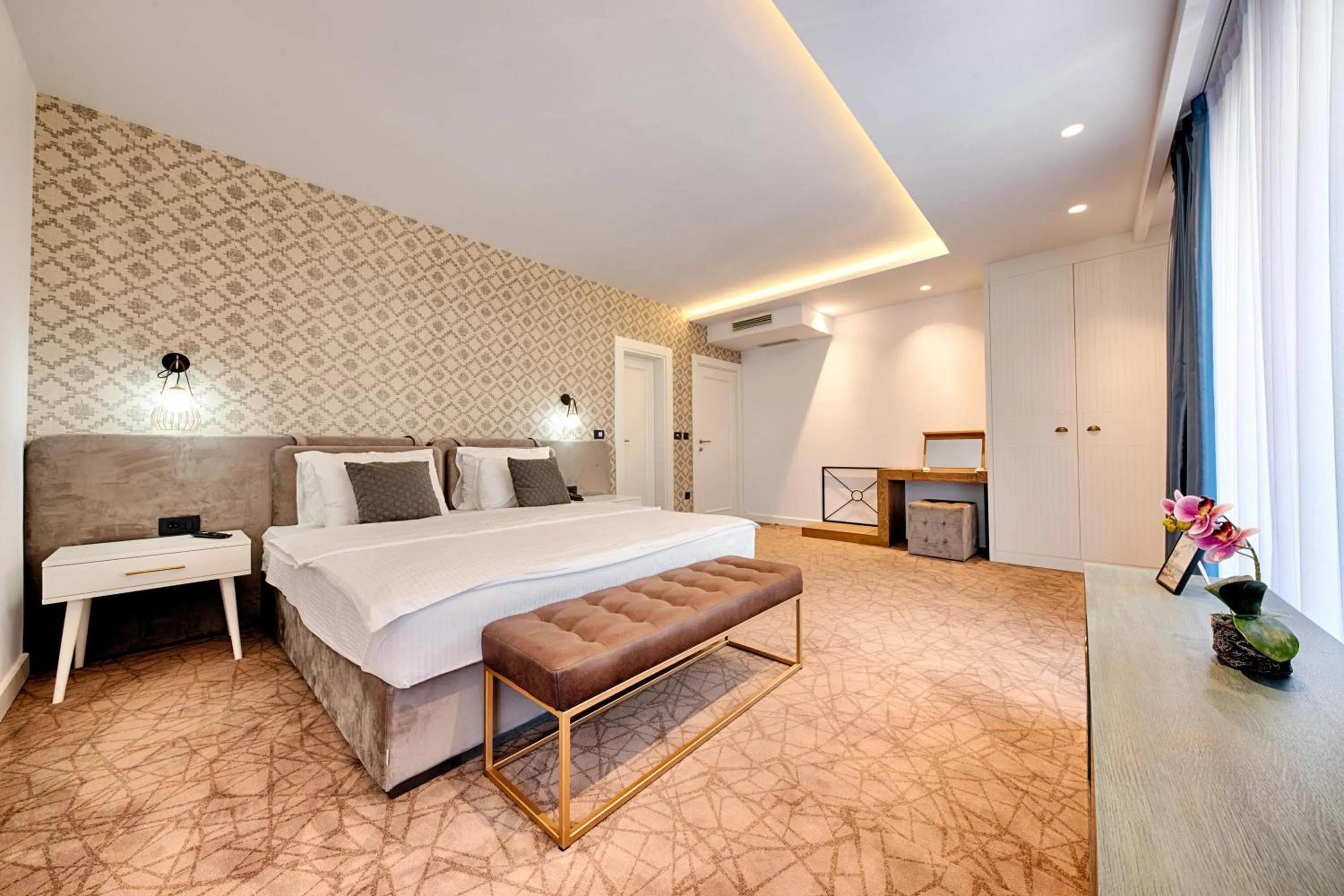 Bed in Kalamper Hotel & Spa