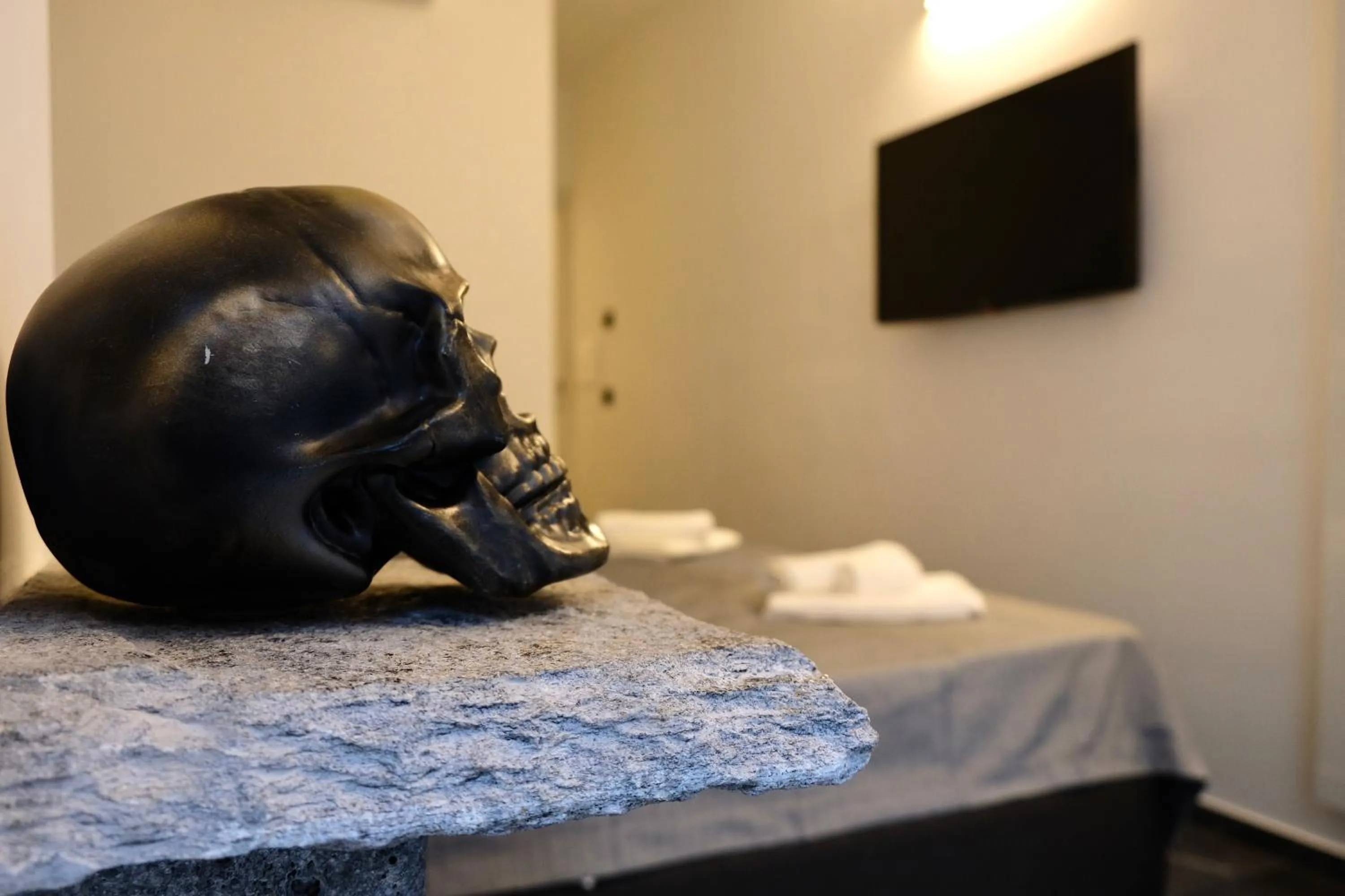 Bed in The Boutique Napoli Suite