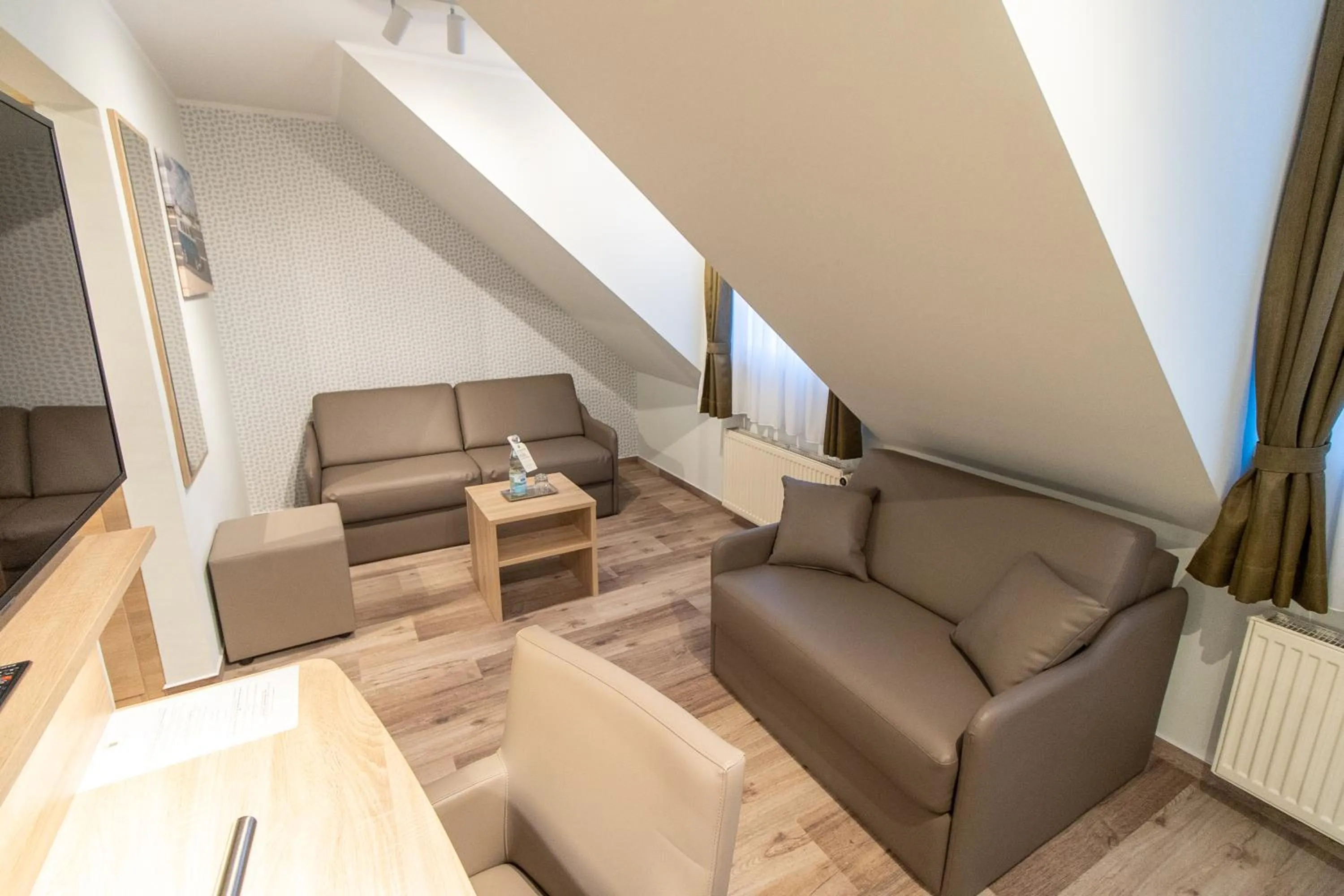 Seating area in Hotel Fallersleber Spieker