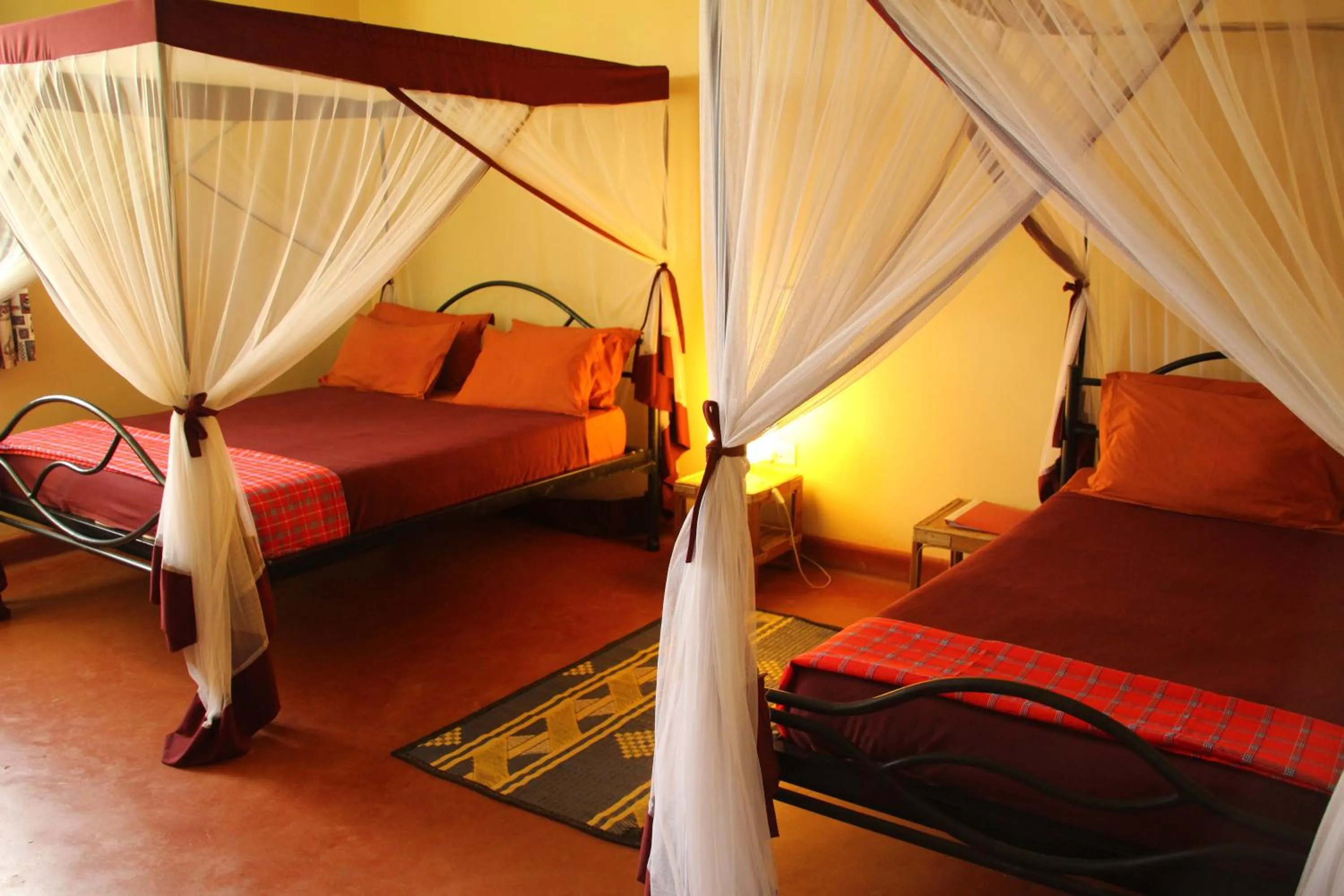 Bed in Red Chilli Hideaway