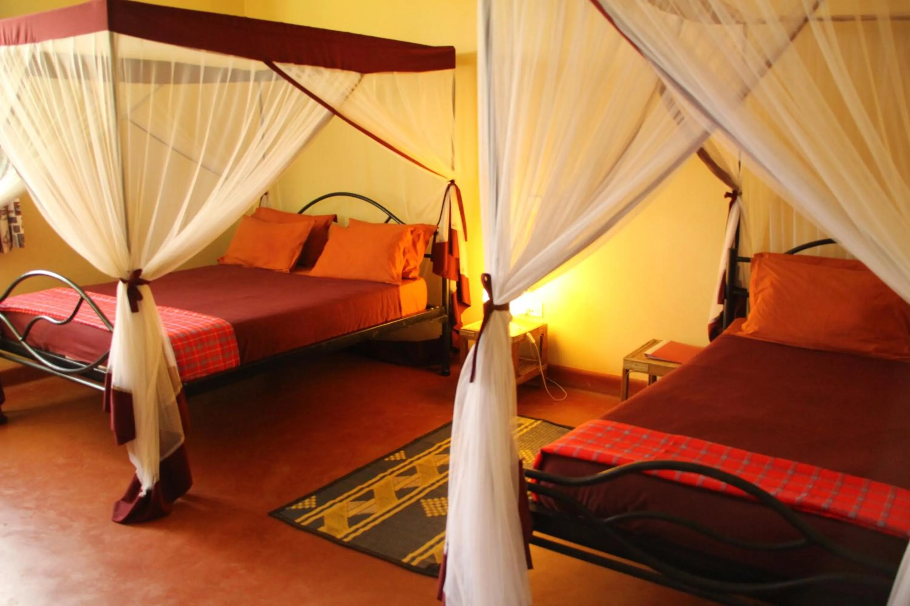 Bed in Red Chilli Hideaway