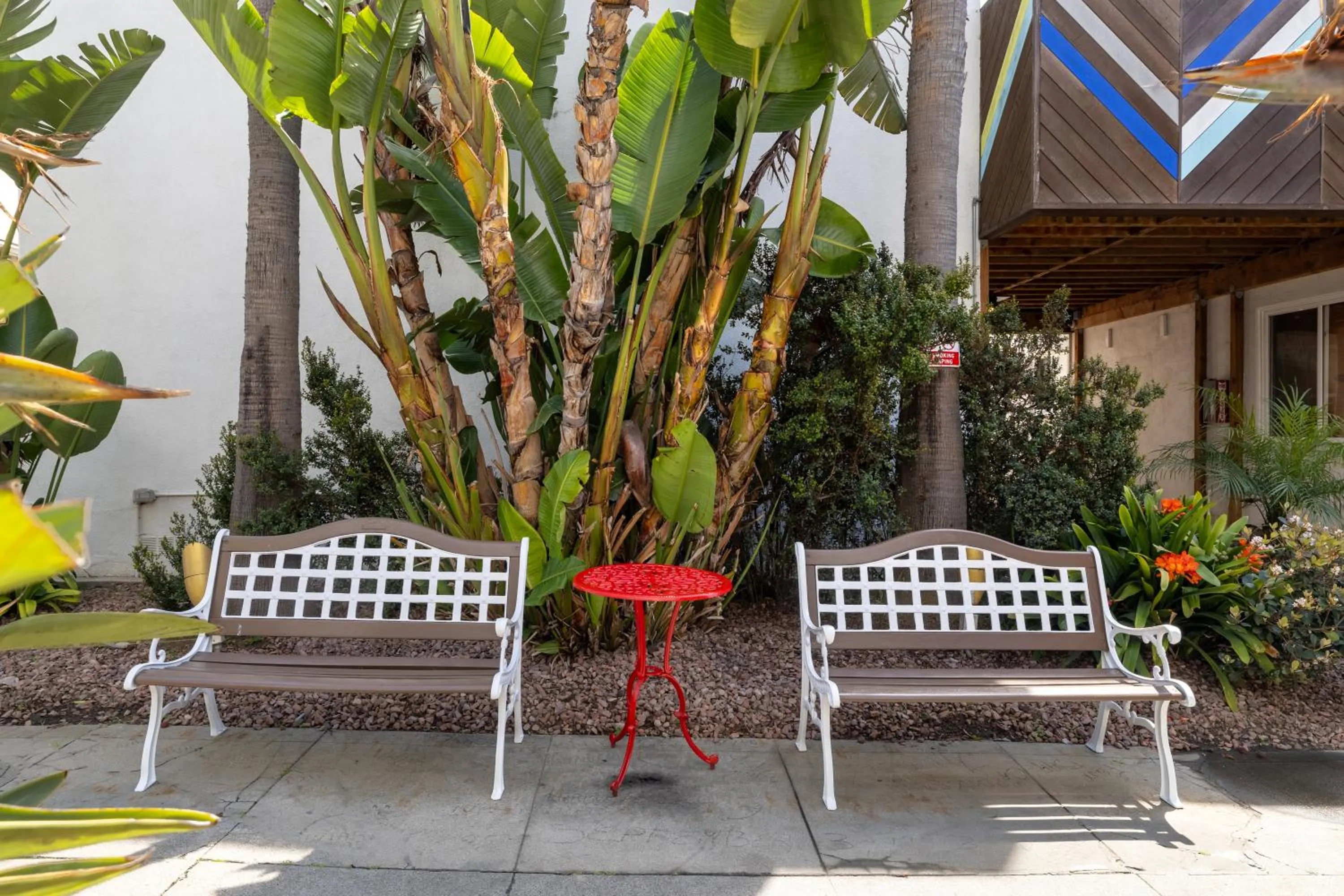 Patio in Sea Blue Hotel