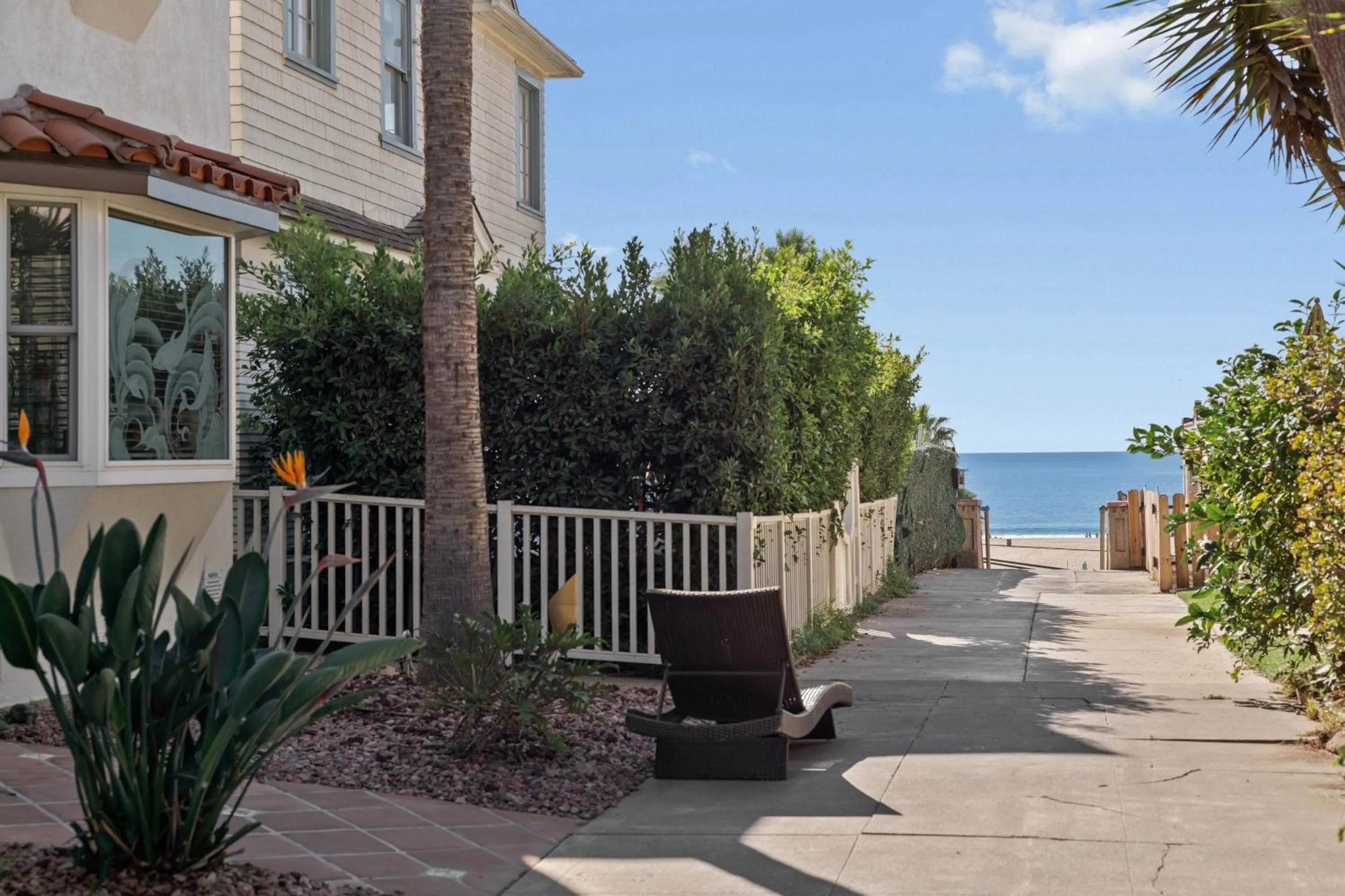 Beach in Sea Blue Hotel