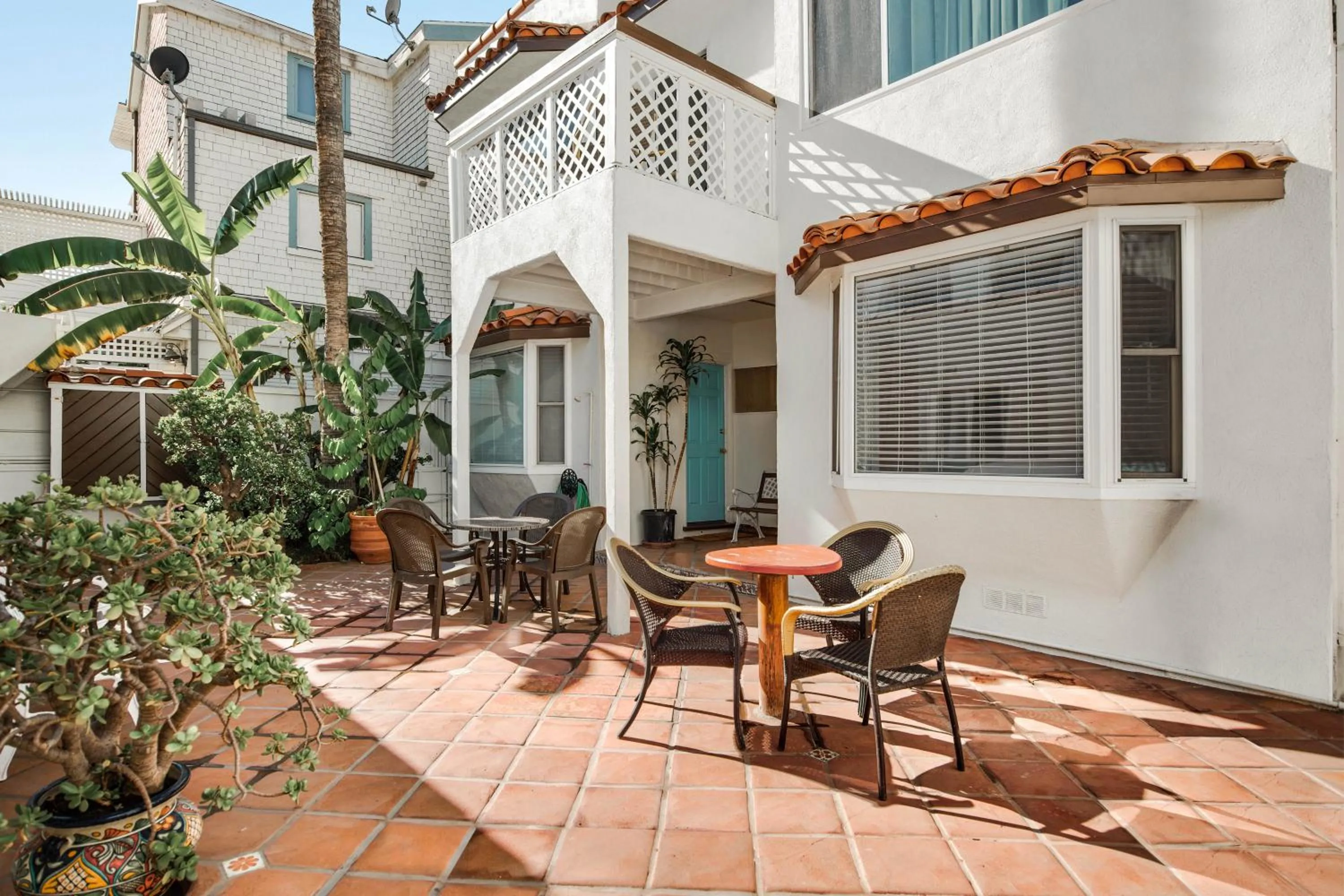 Patio in Sea Blue Hotel