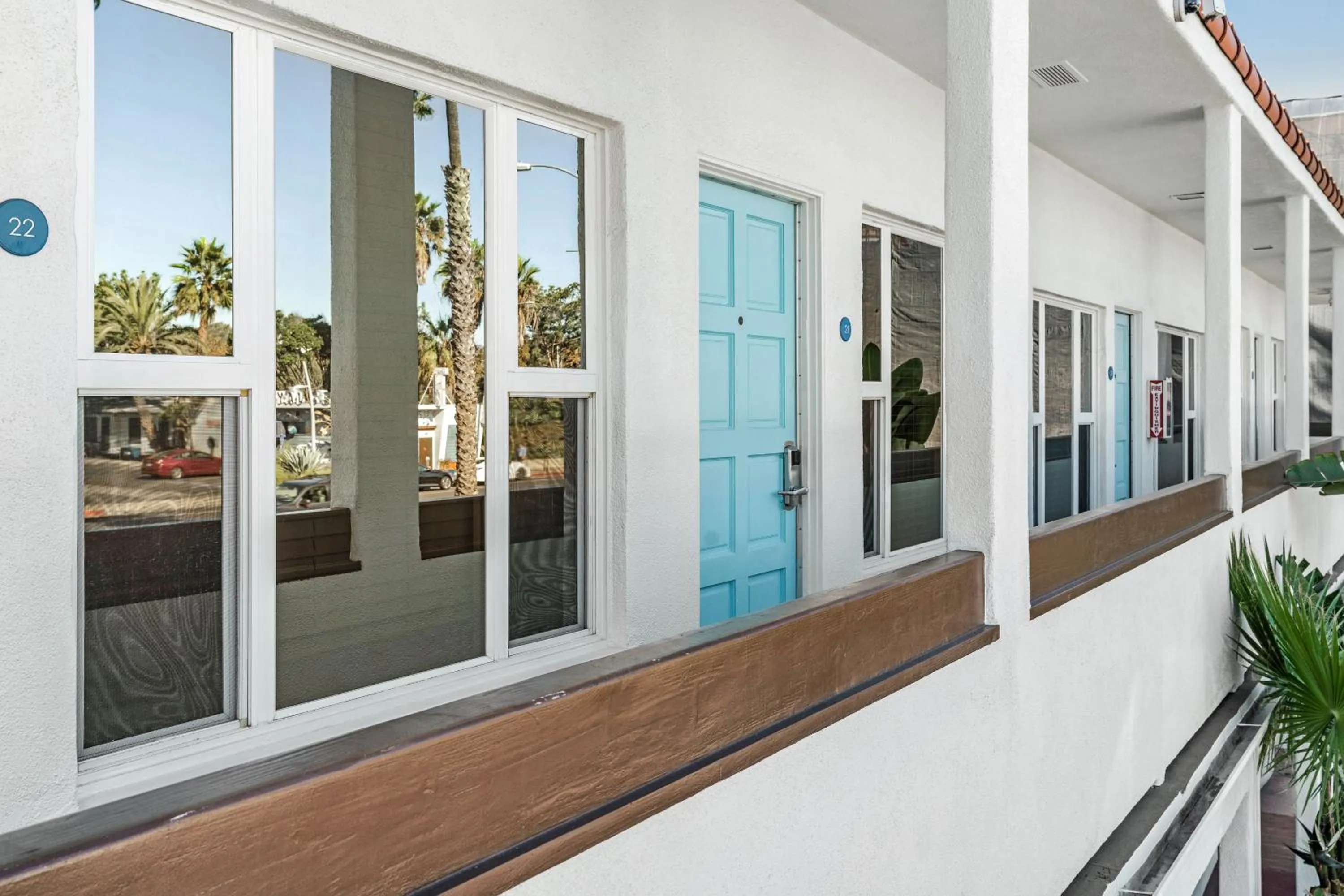 Area and facilities in Sea Blue Hotel