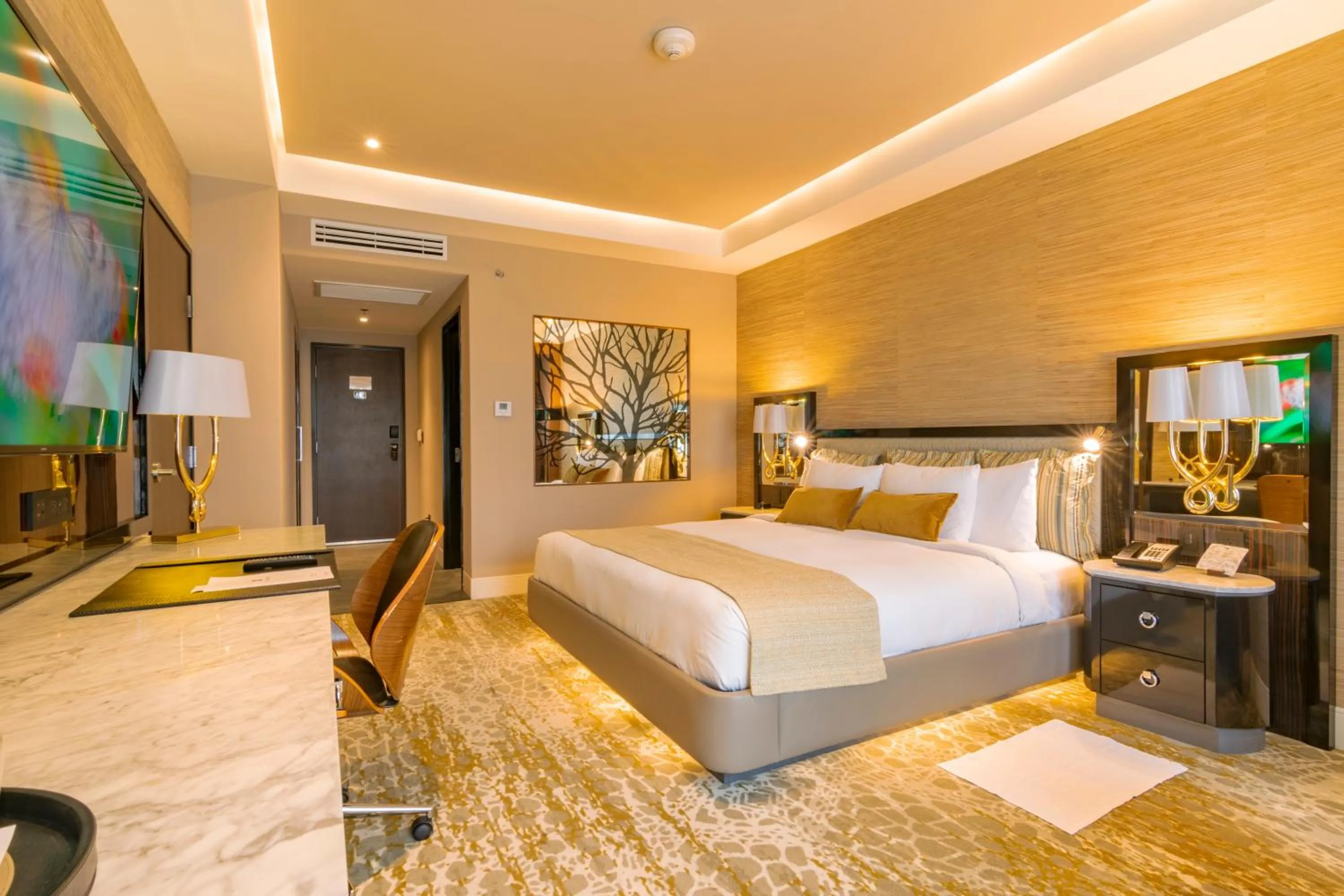 Photo of the whole room, Bed in K Tower Boutique Hotel By Lucerna