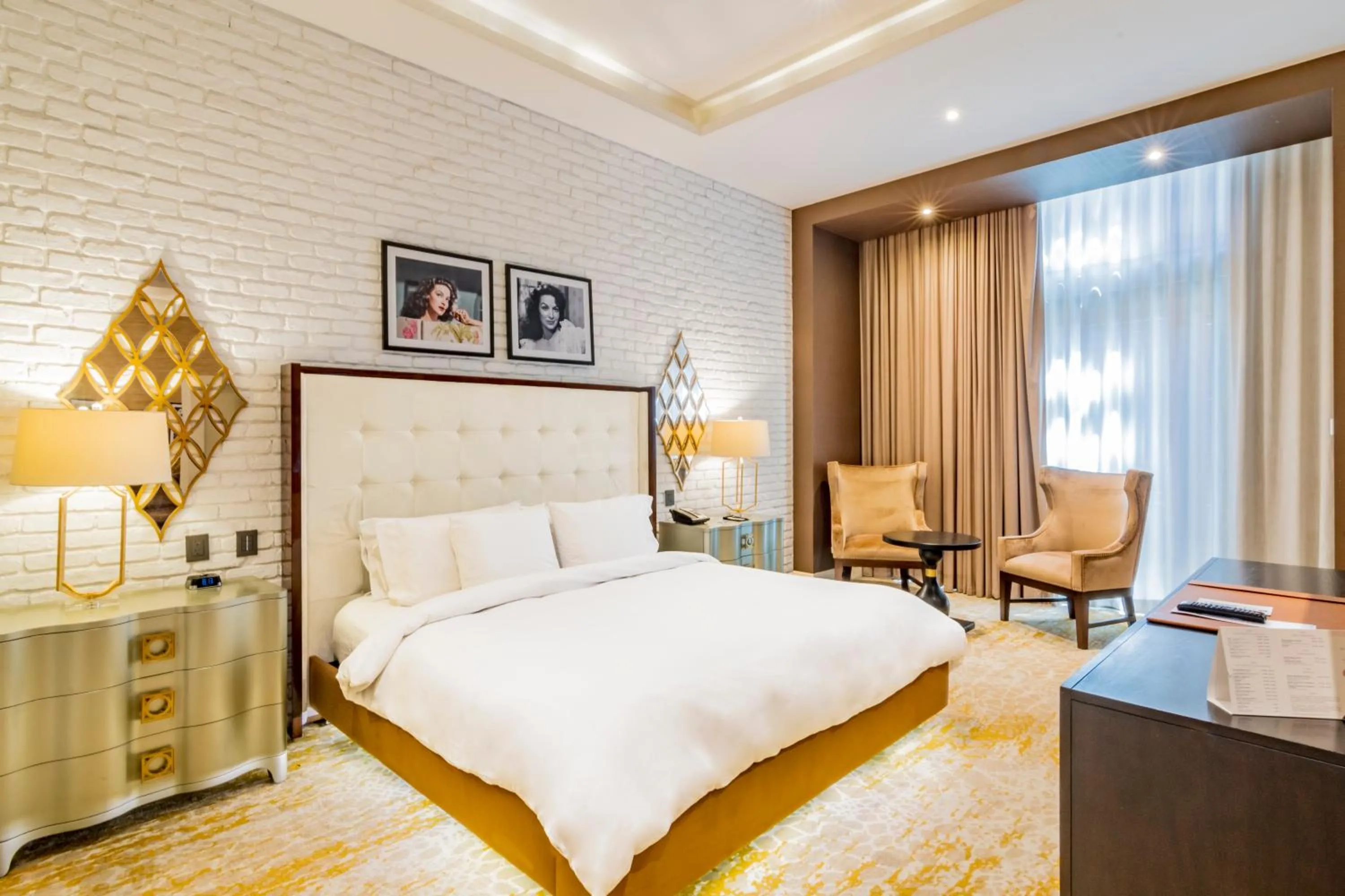 Bed in K Tower Boutique Hotel By Lucerna