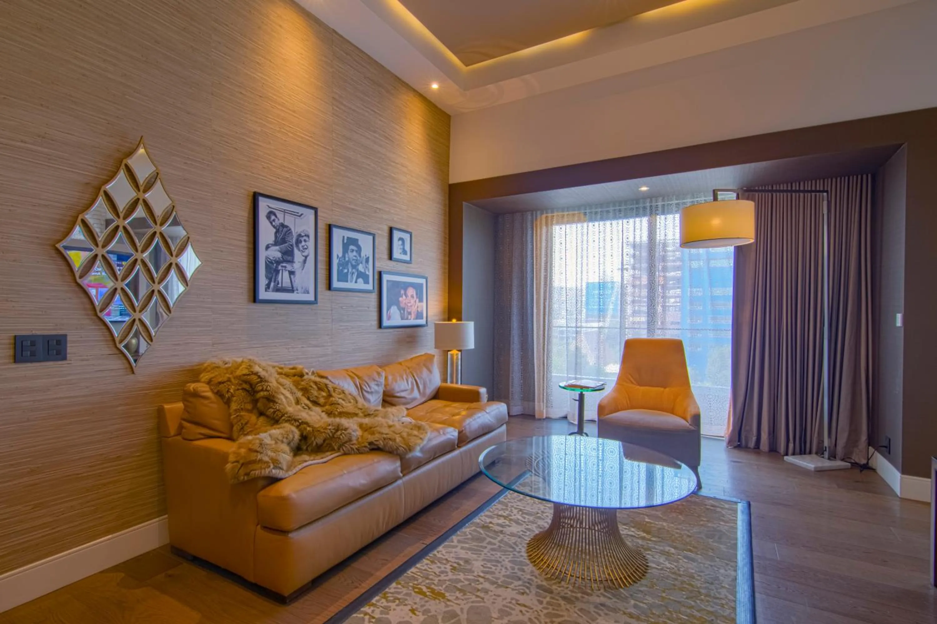 Living room in K Tower Boutique Hotel By Lucerna