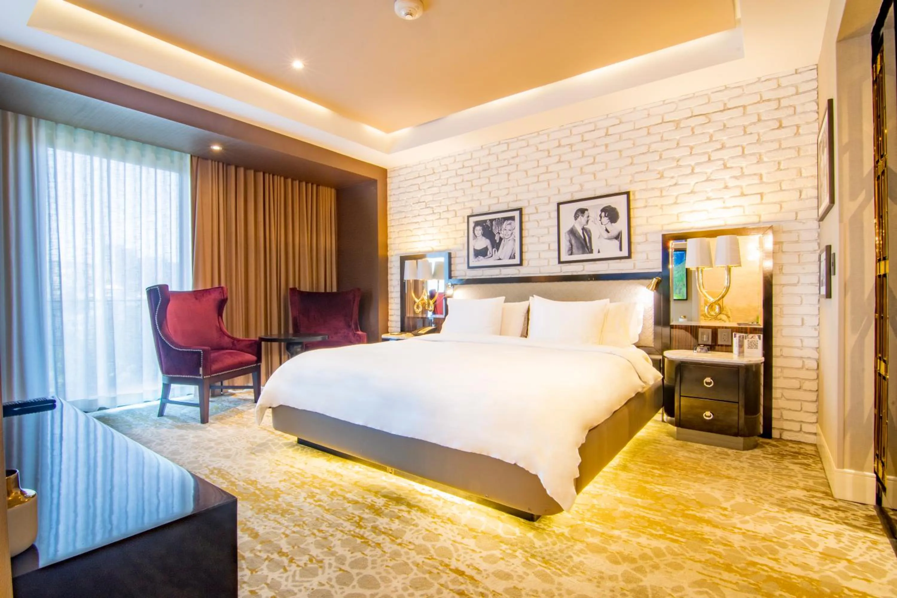 Bed in K Tower Boutique Hotel By Lucerna