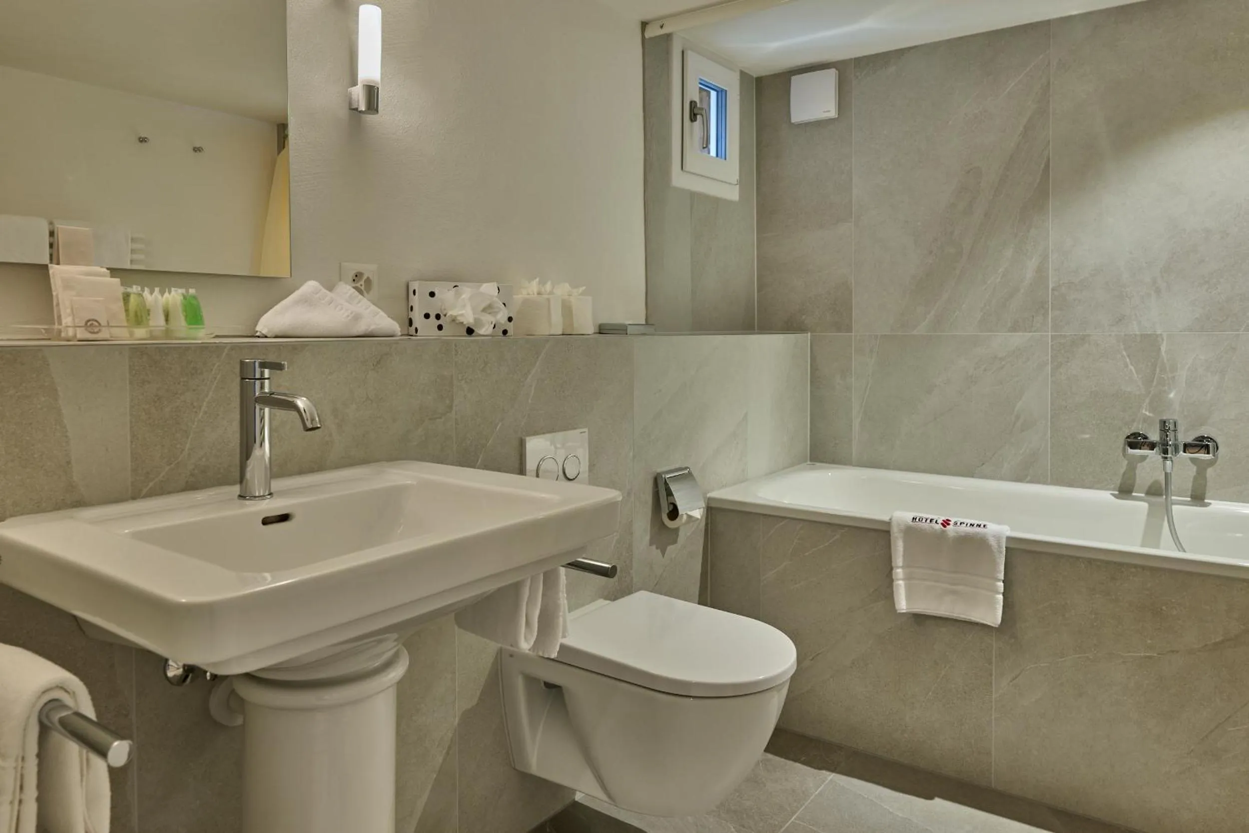 Bathroom in Hotel Spinne Grindelwald
