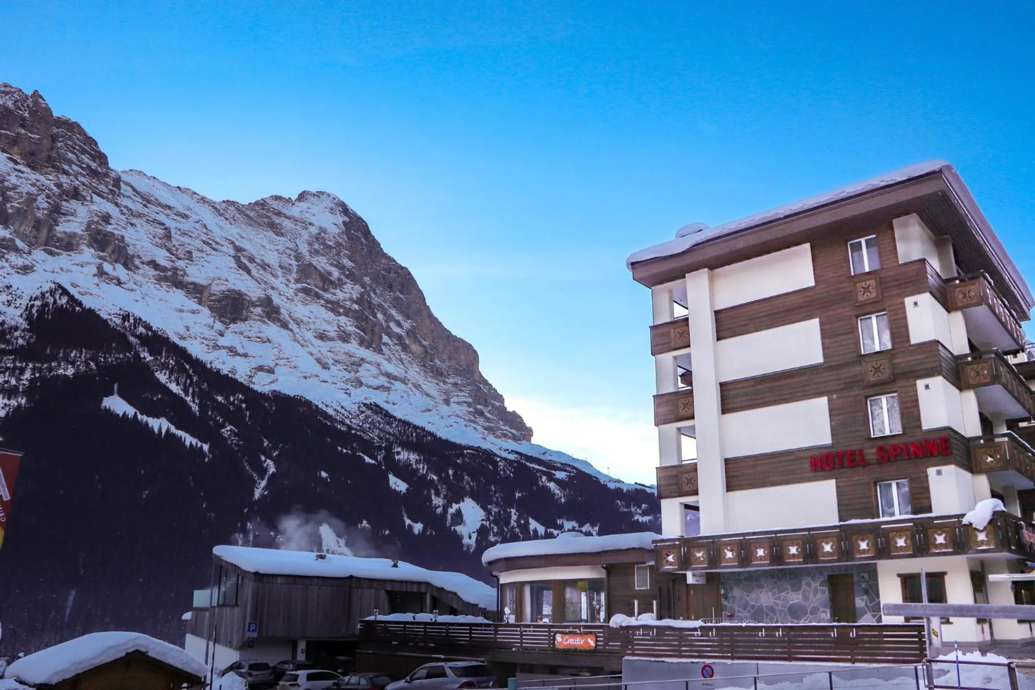 Property building in Hotel Spinne Grindelwald