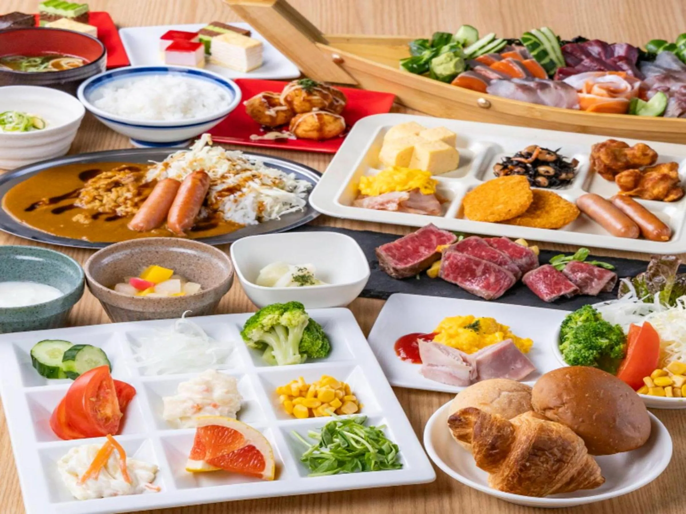 Breakfast in APA Hotel Namba Ekihigashi