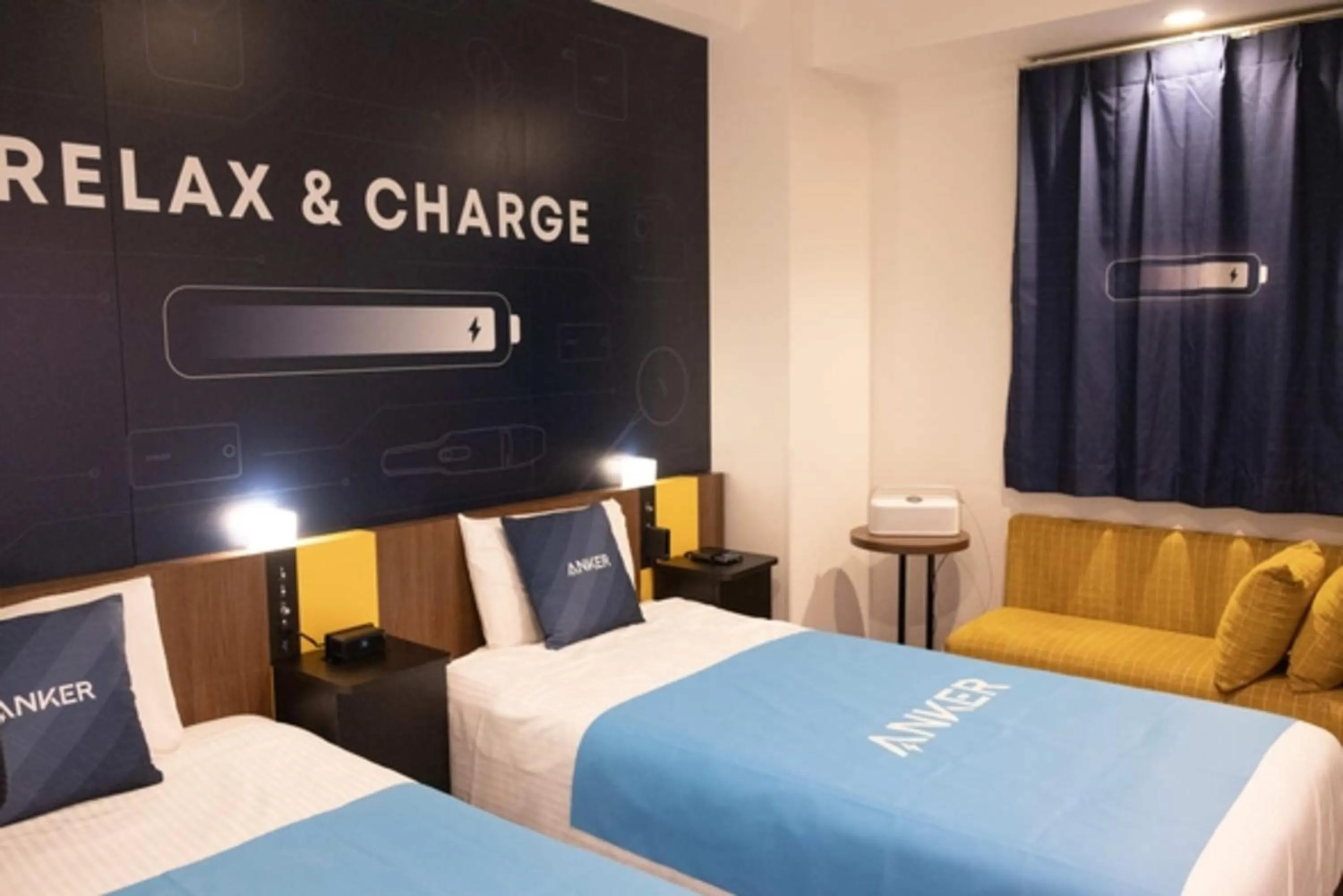 Photo of the whole room, Bed in Henn na Hotel Maihama Tokyo Bay