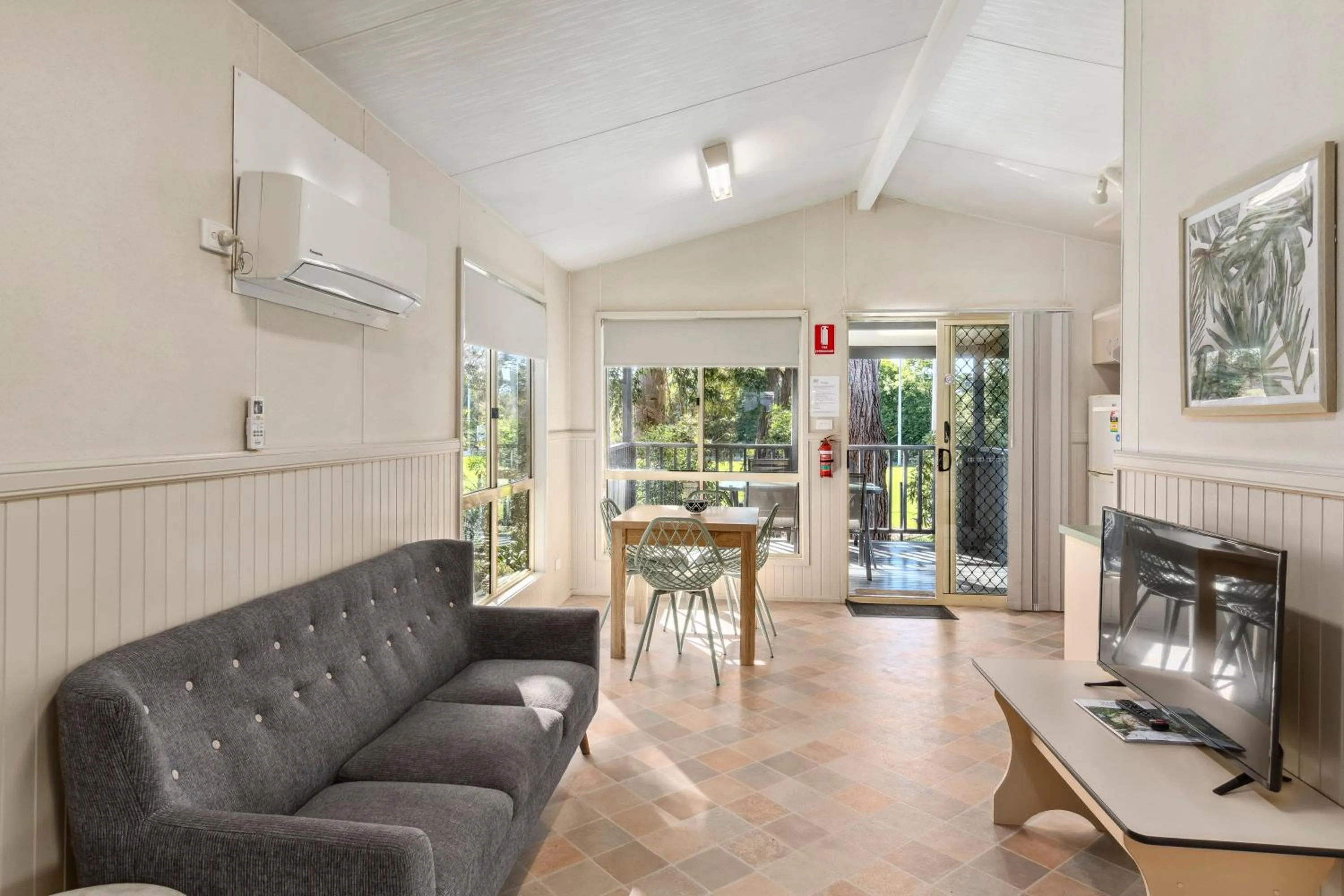 Living room in Mittagong Holiday Park
