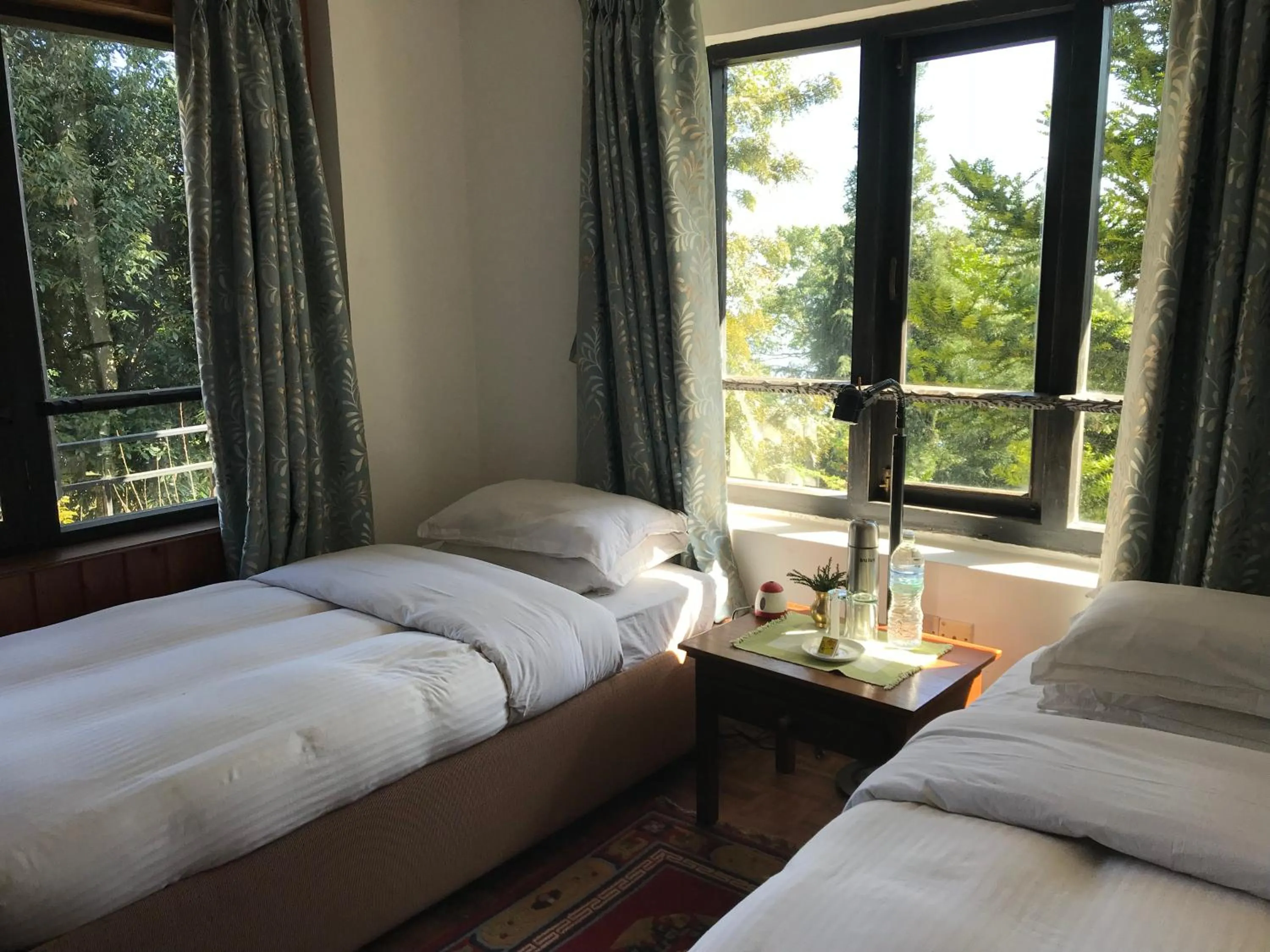 Garden view, Bed in The Fort Resort