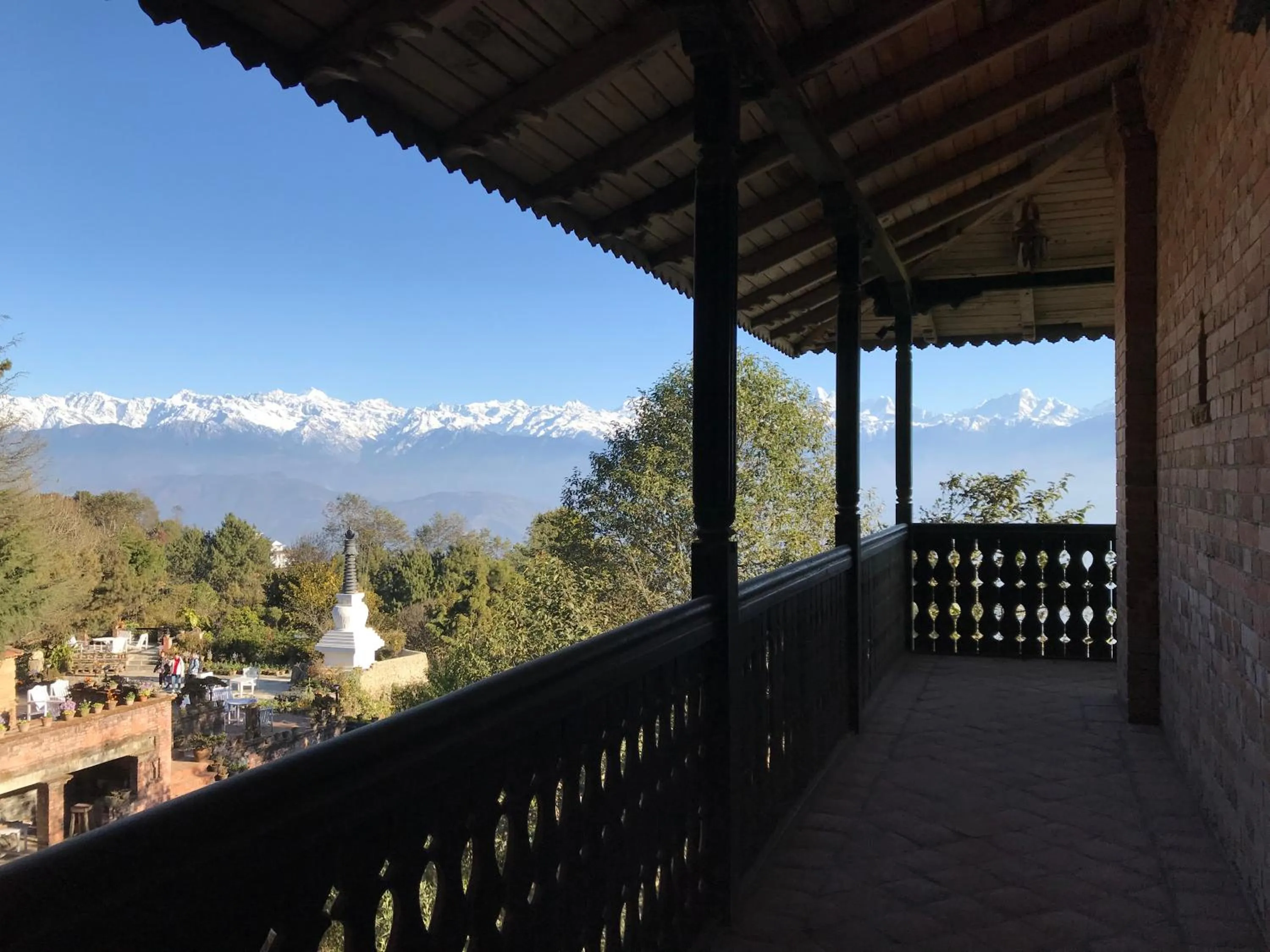 Garden view in The Fort Resort