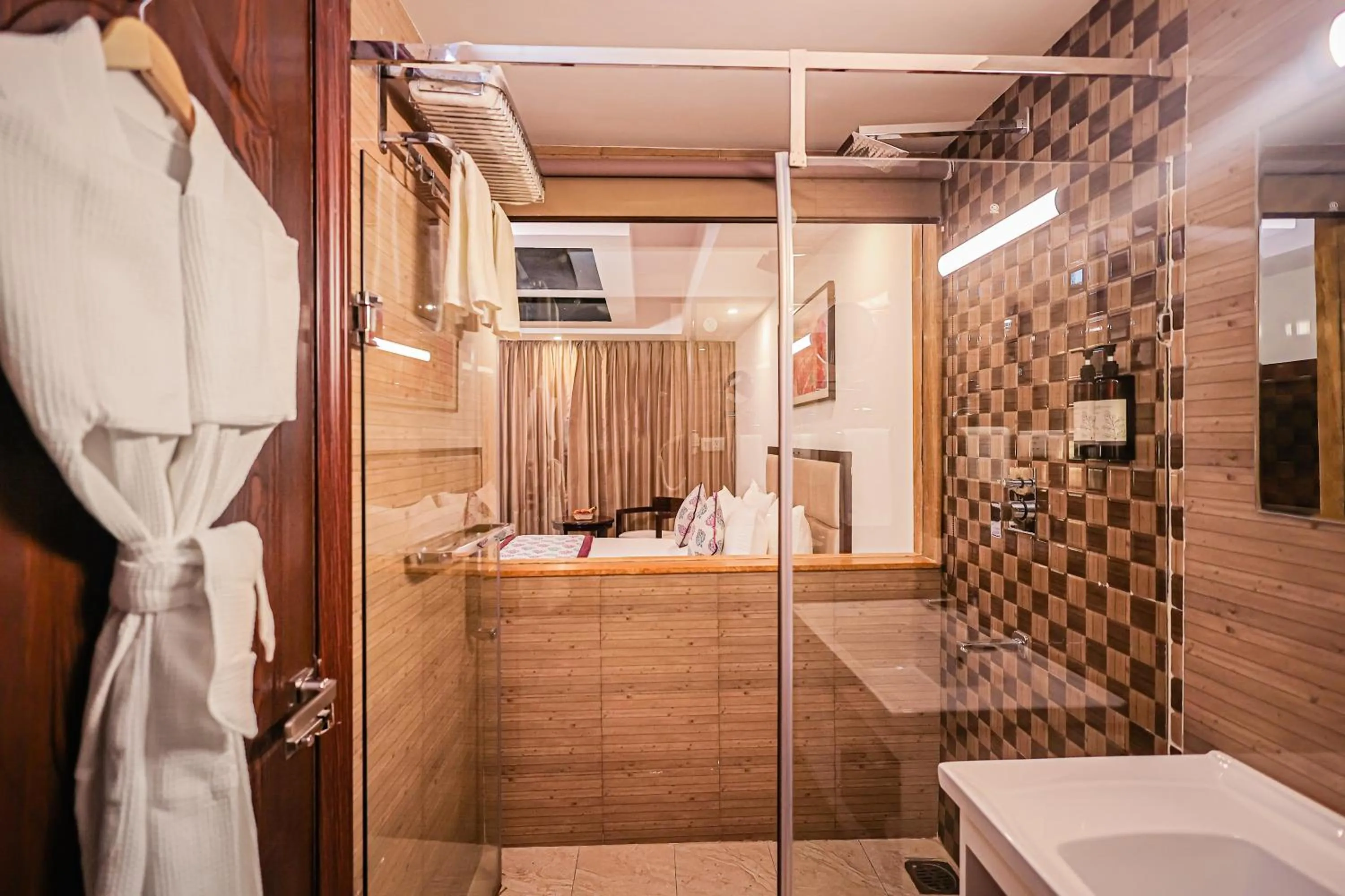 Bathroom in Regenta Resort MARS Valley View Shoghi