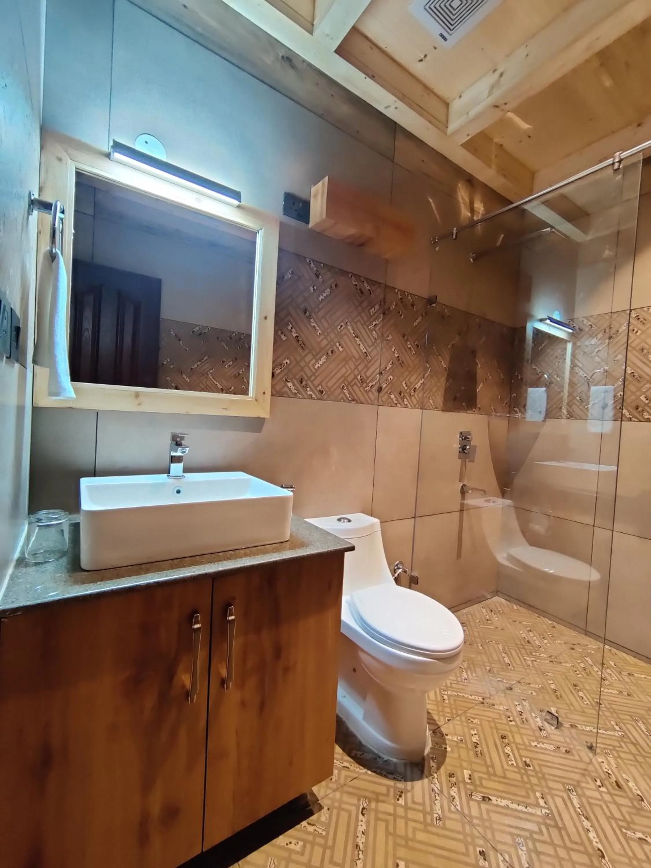 Bathroom in Regenta Resort MARS Valley View Shoghi