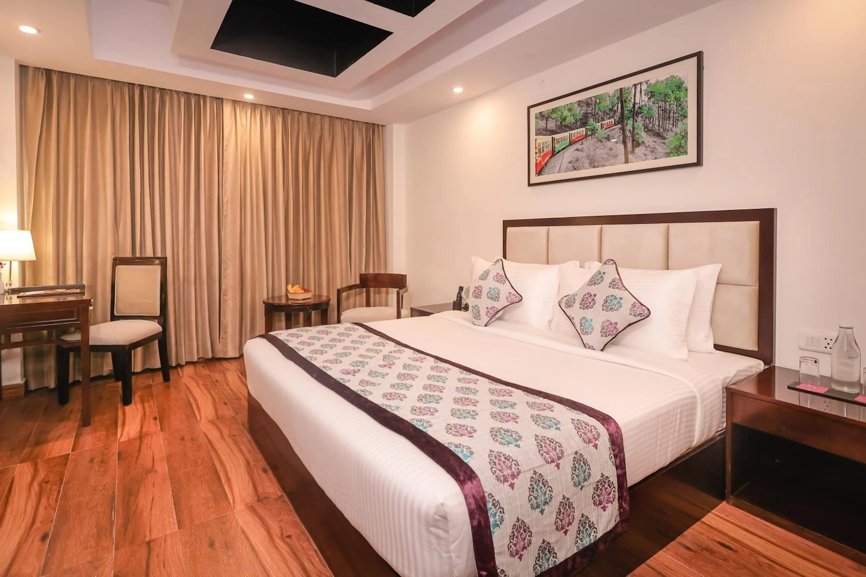 Bed in Regenta Resort MARS Valley View Shoghi