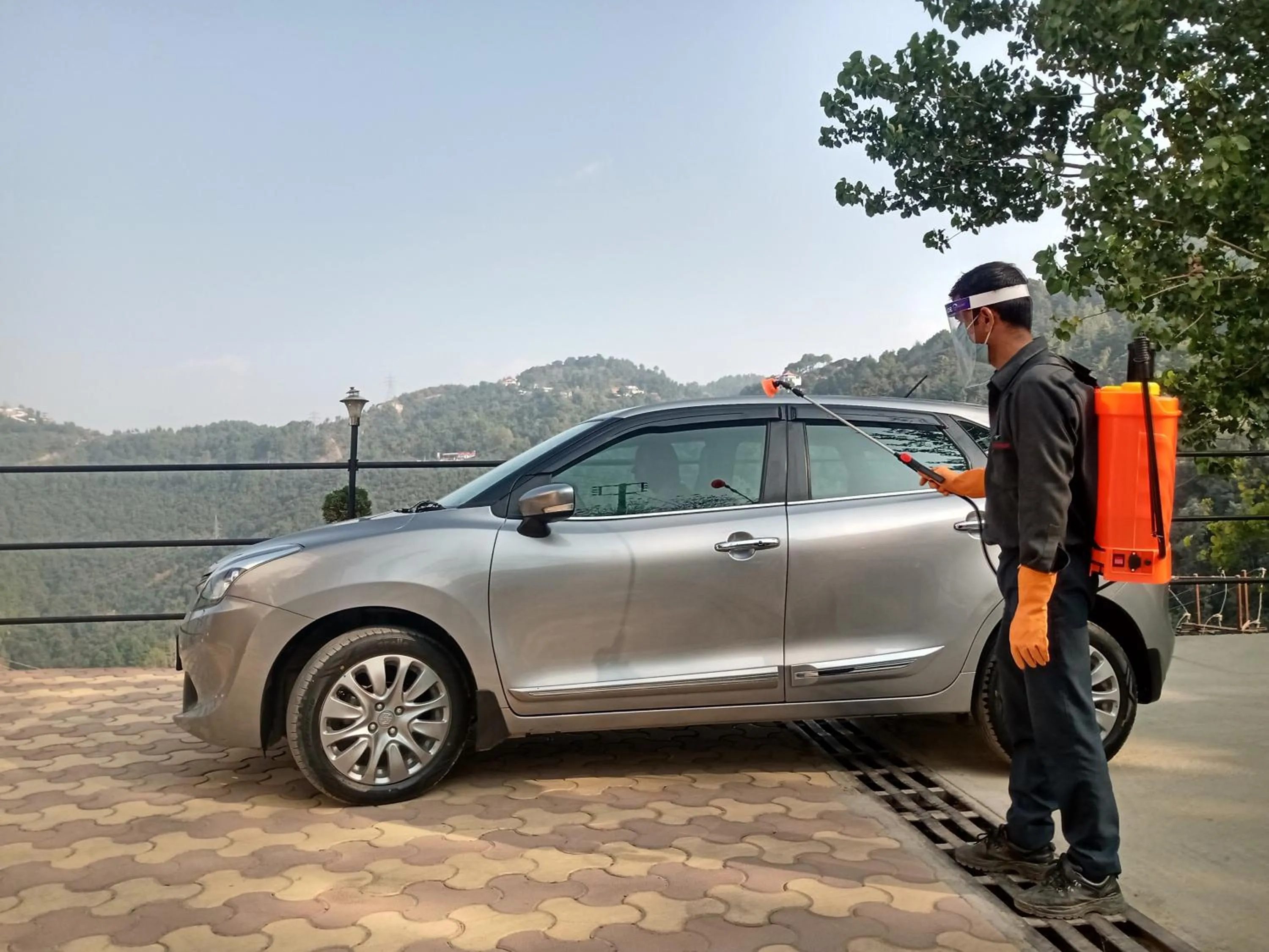 Parking in Regenta Resort MARS Valley View Shoghi