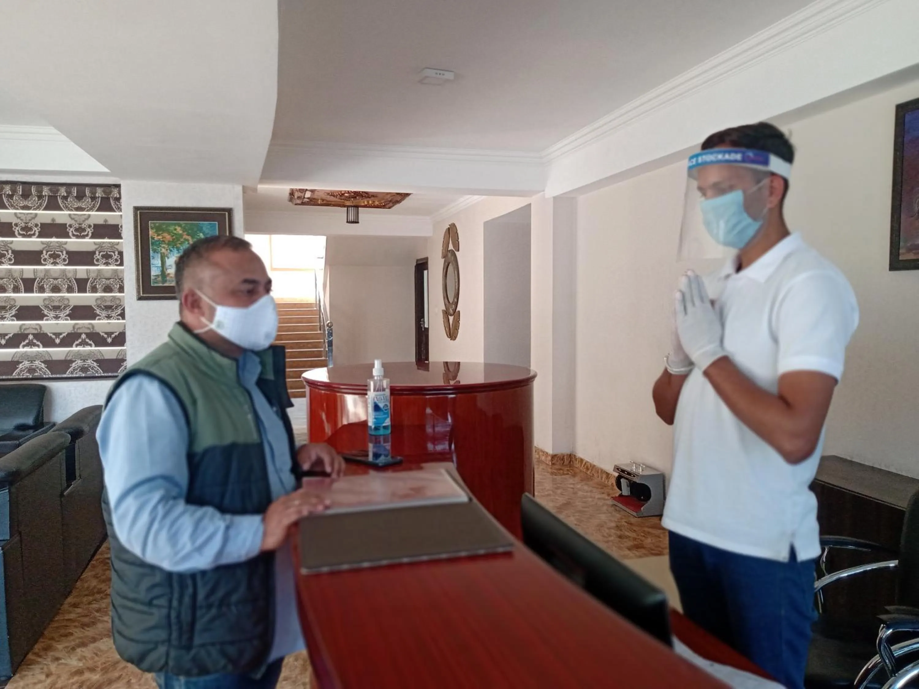 Lobby or reception in Regenta Resort MARS Valley View Shoghi