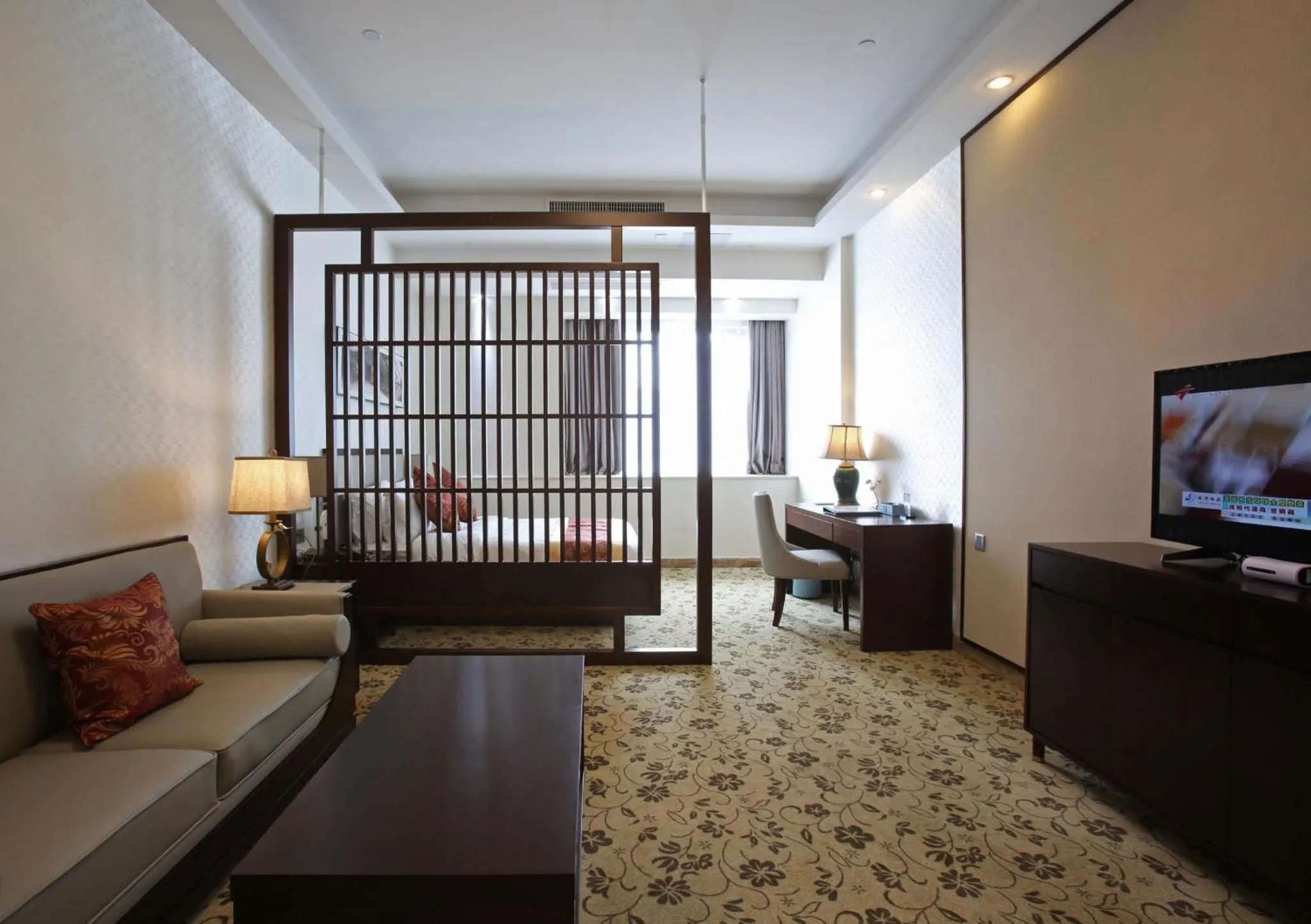 Communal lounge/ TV room in Guangzhou Seaman Club